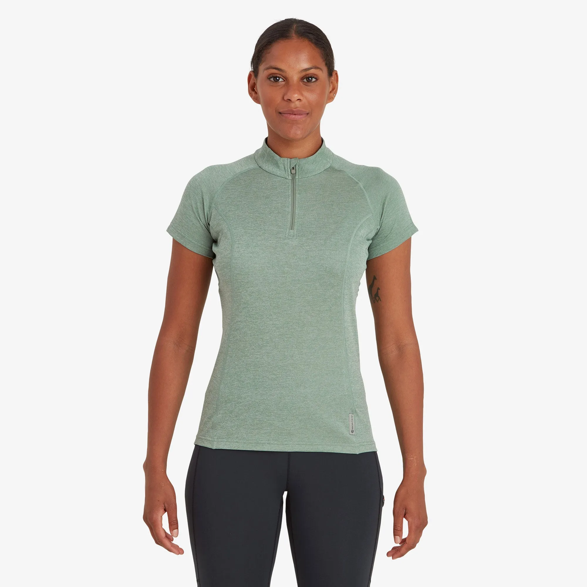 Montane Women's Dart Zip T-Shirt Montane