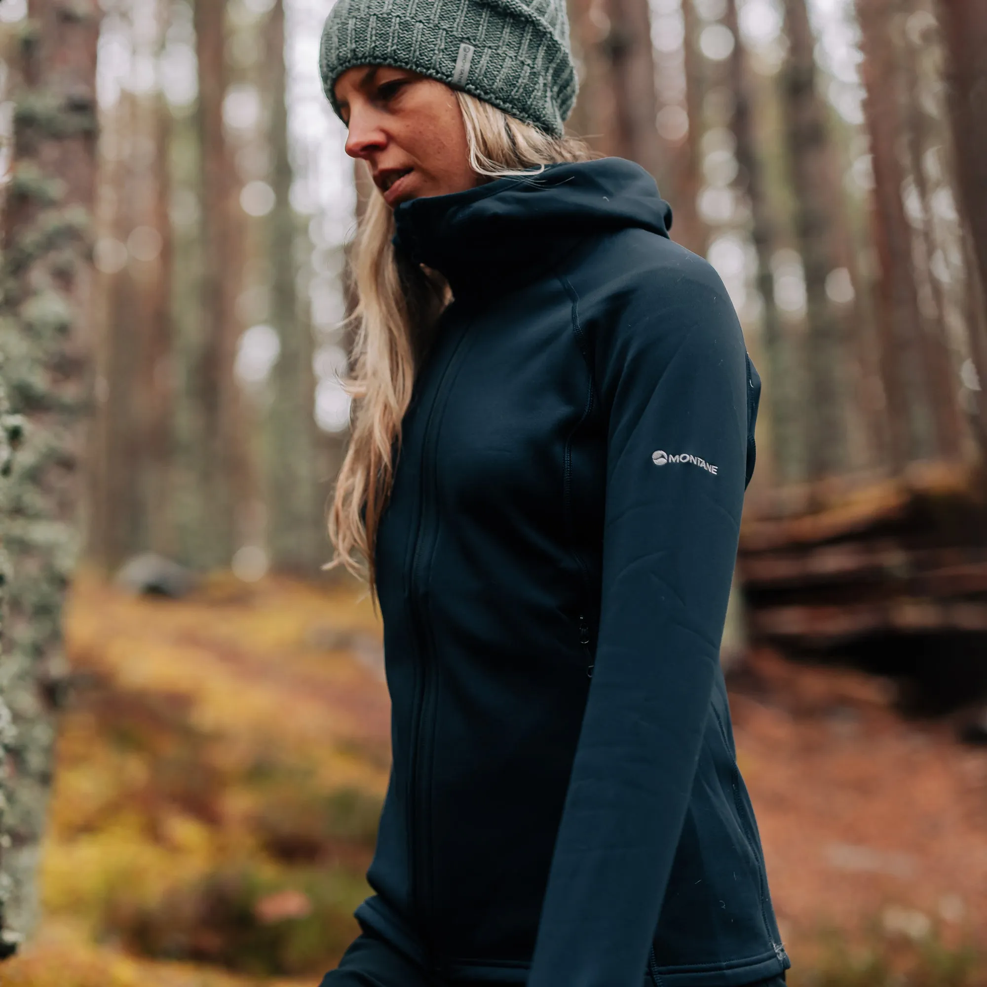 Montane Women's Fury Hooded Fleece Jacket Montane