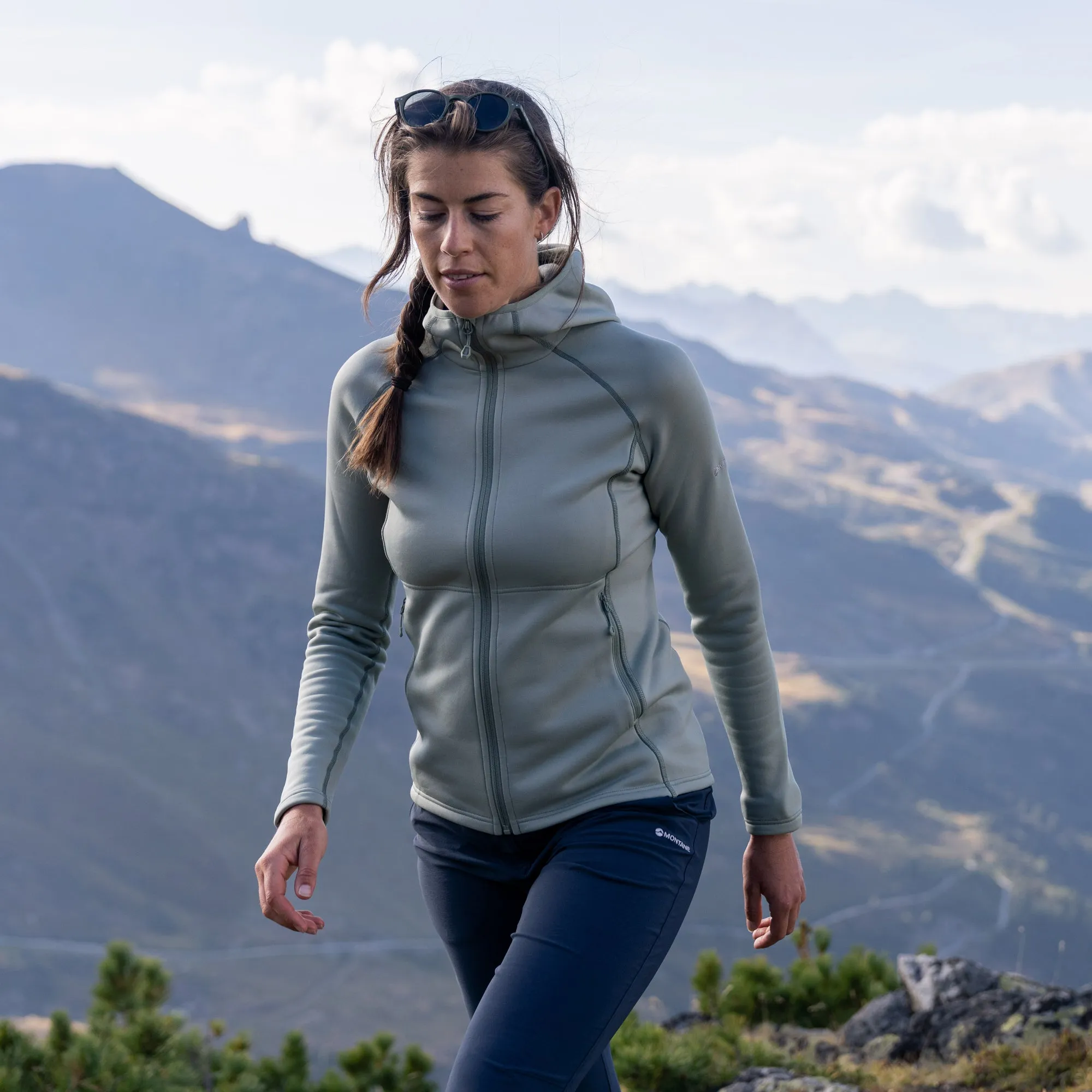 Montane Women's Fury Hooded Fleece Jacket Montane