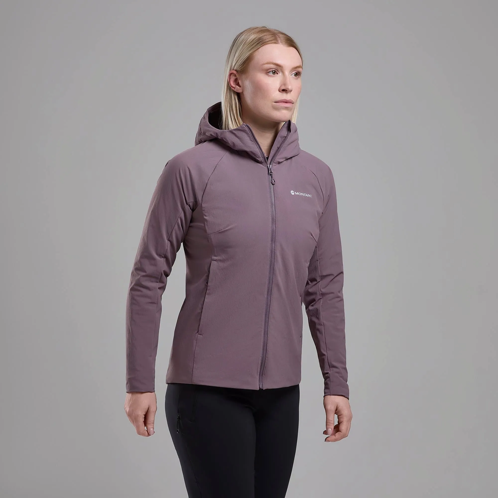 Montane Women's Khamsin Hooded Softshell Jacket Montane