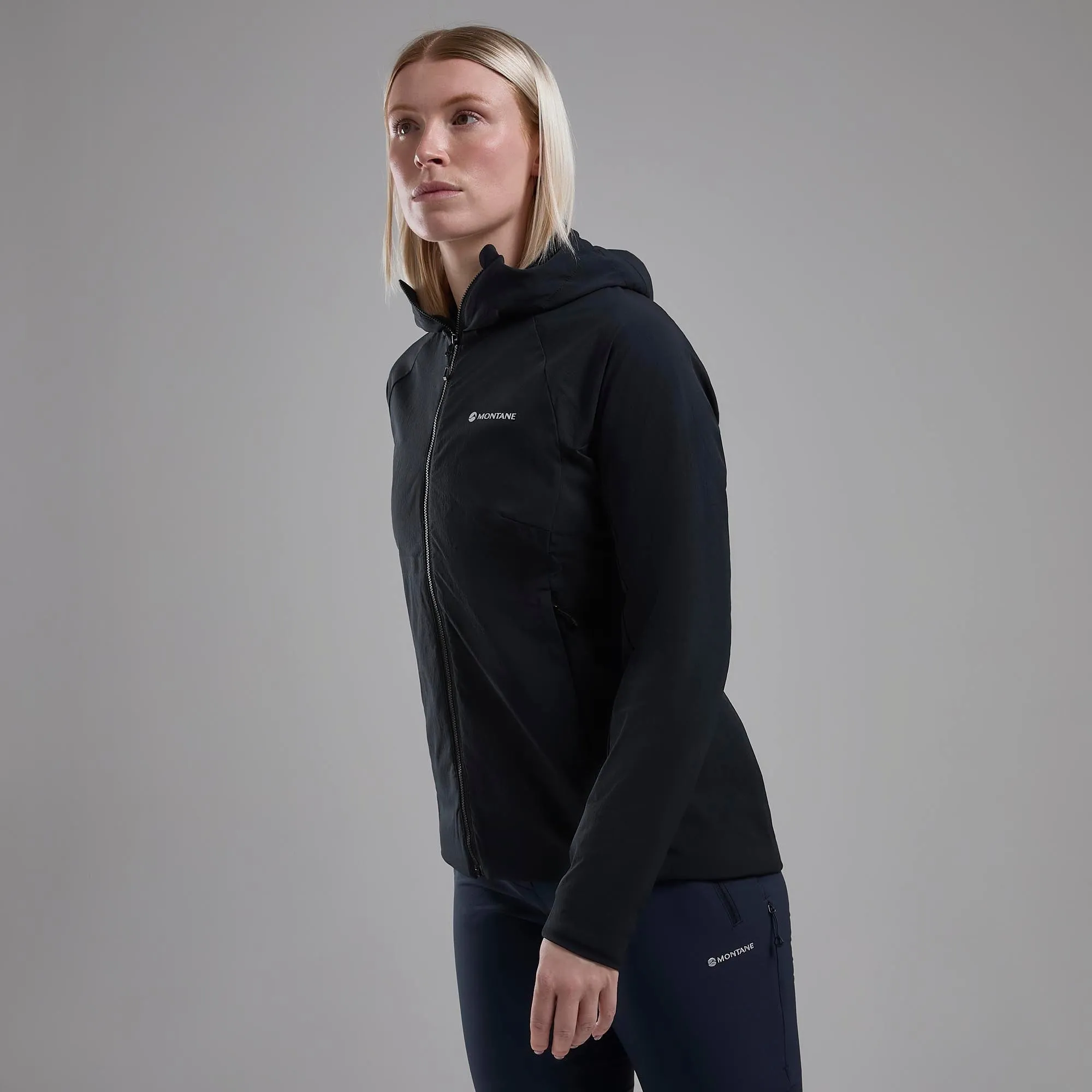 Montane Women's Khamsin Hooded Softshell Jacket Montane