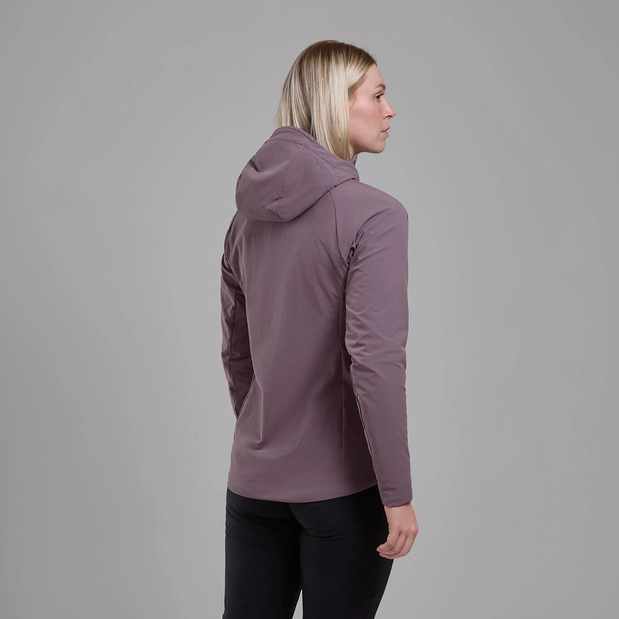 Montane Women's Khamsin Hooded Softshell Jacket Montane