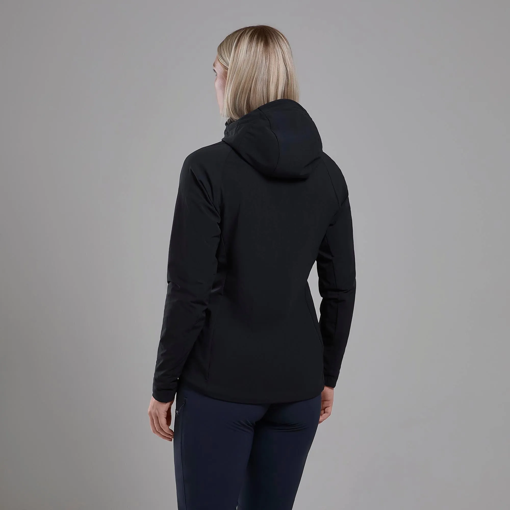 Montane Women's Khamsin Hooded Softshell Jacket Montane