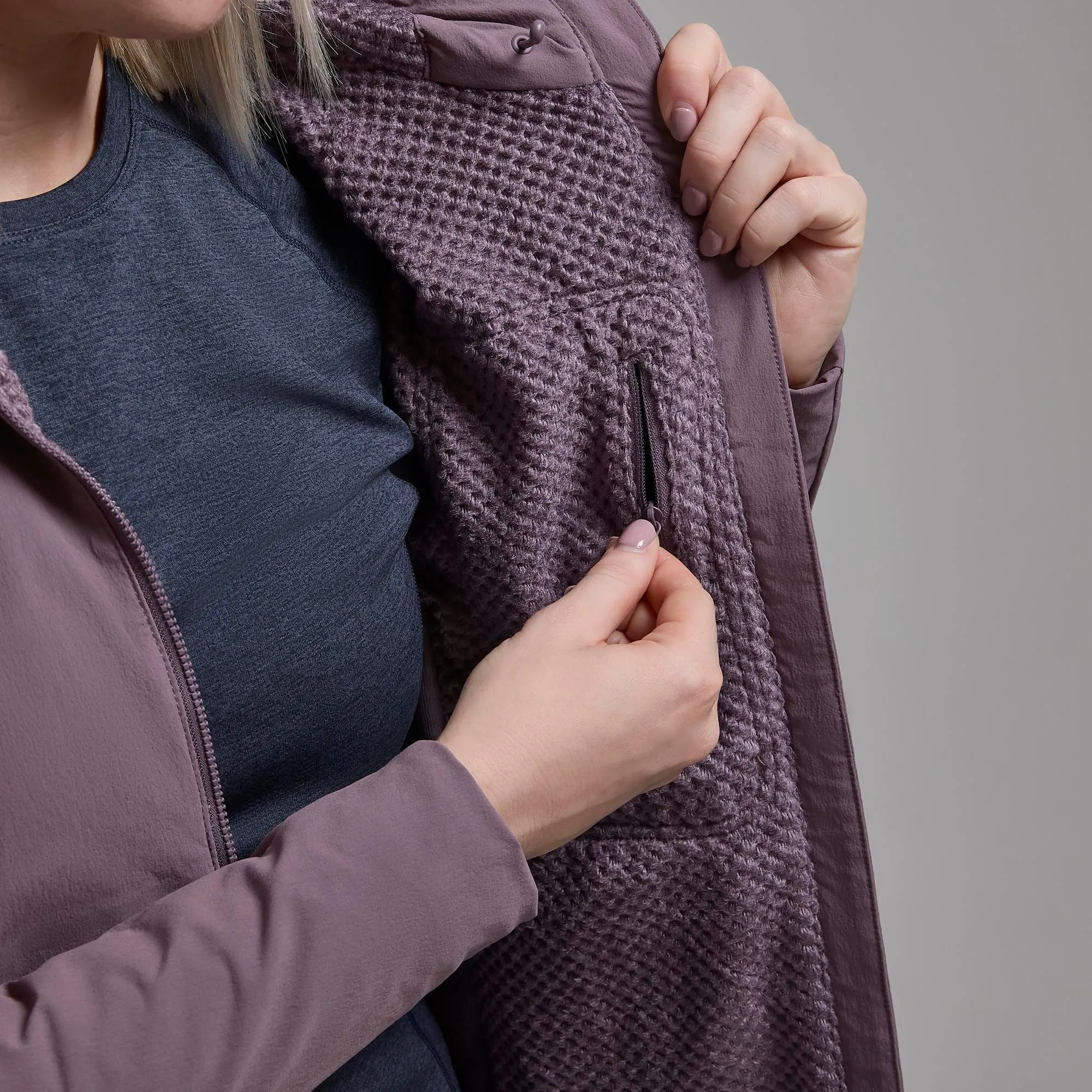 Montane Women's Khamsin Hooded Softshell Jacket Montane