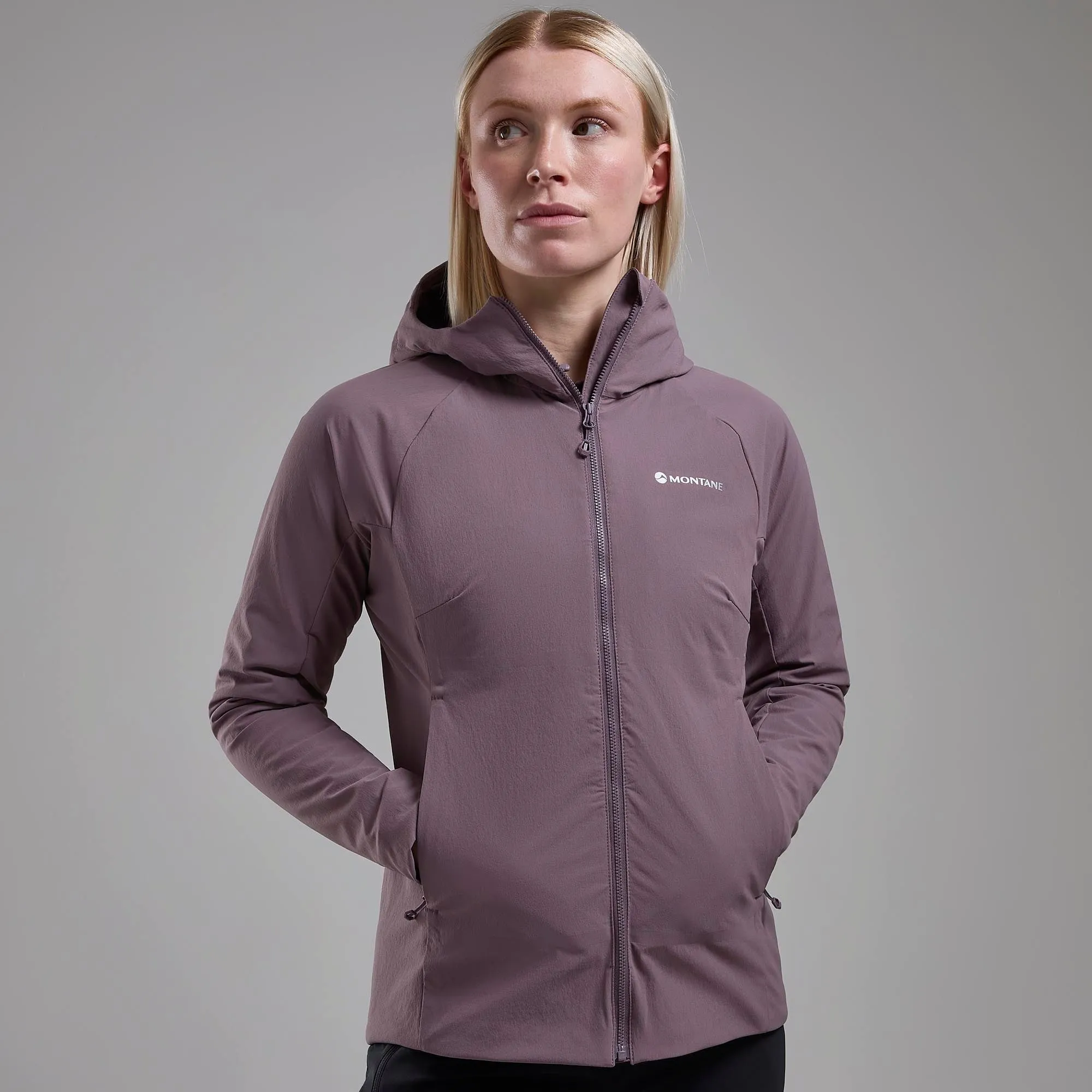 Montane Women's Khamsin Hooded Softshell Jacket Montane