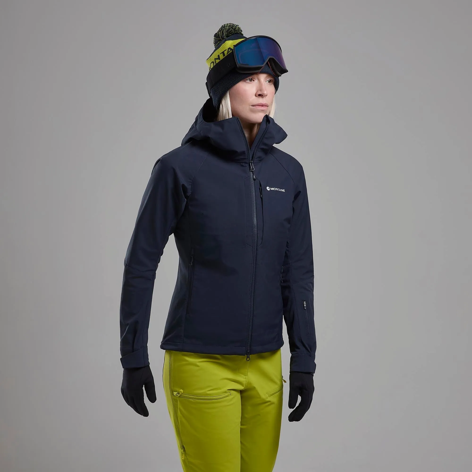 Montane Women's Nordes Hooded Softshell Jacket Montane