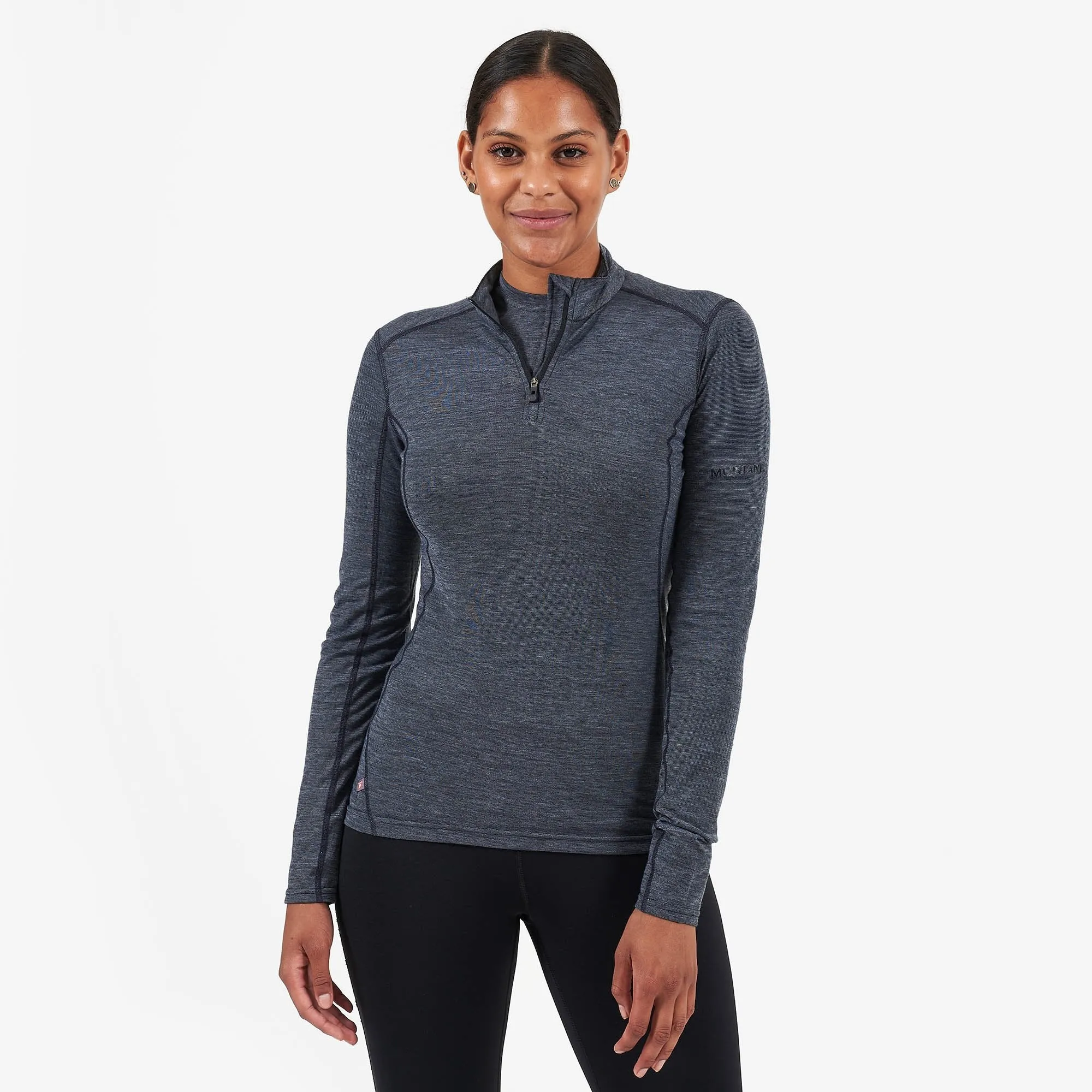 Montane Women's PRIMINO 140 Zip Neck Baselayer Montane