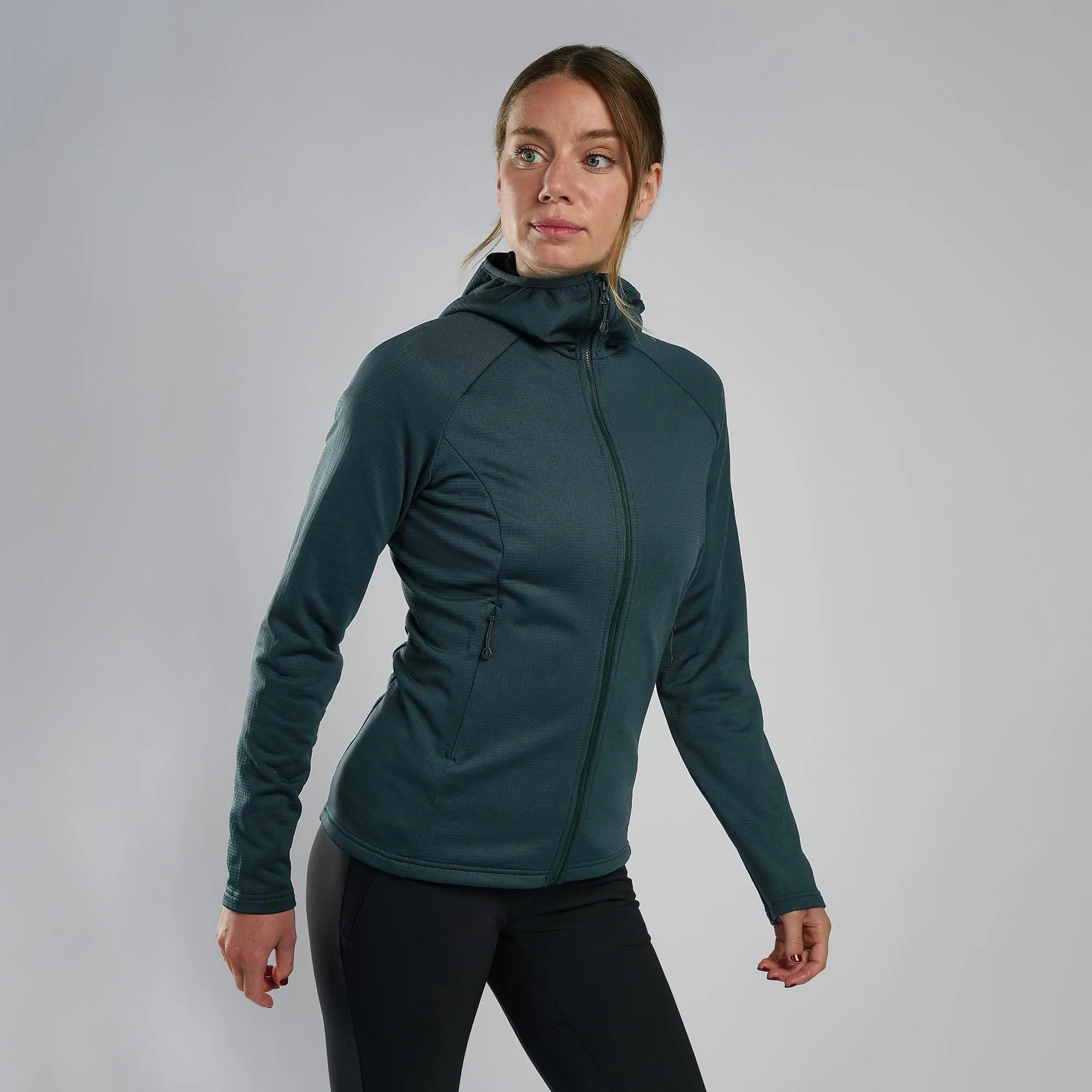 Montane Women's Protium Hooded Fleece Jacket Montane