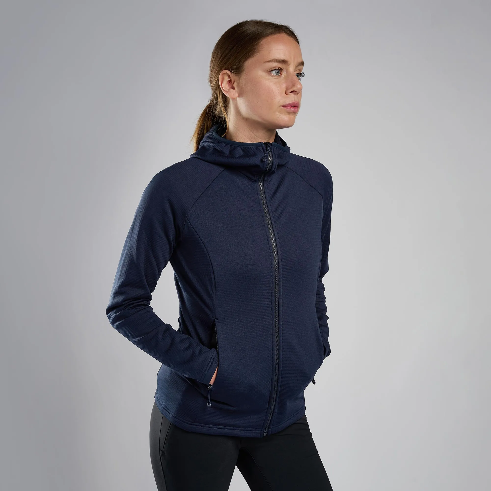 Montane Women's Protium Hooded Fleece Jacket Montane