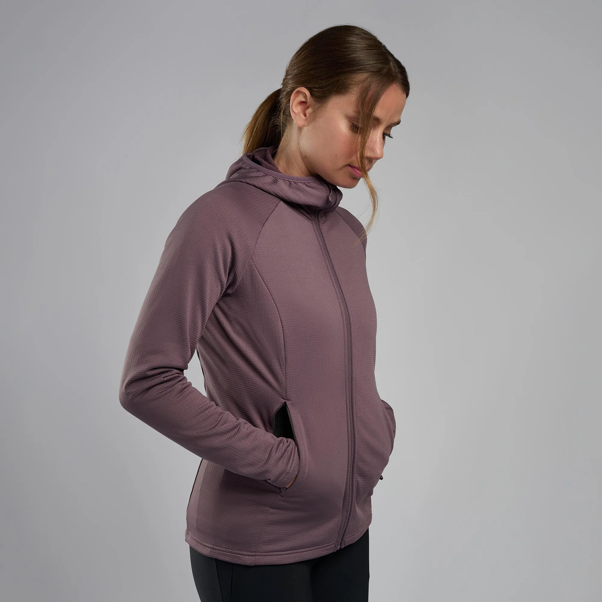 Montane Women's Protium Hooded Fleece Jacket Montane