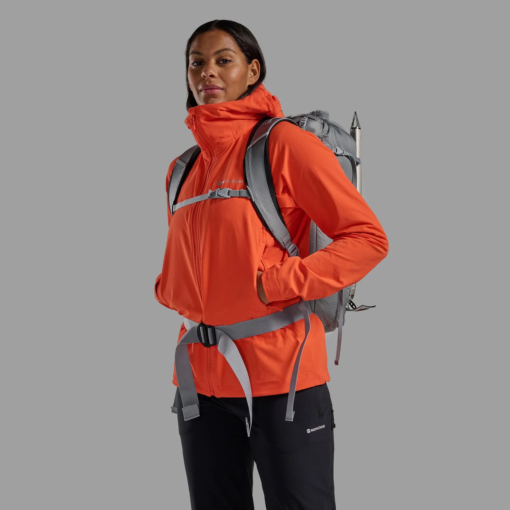 Montane Women's Tenacity Hooded Softshell Jacket Montane