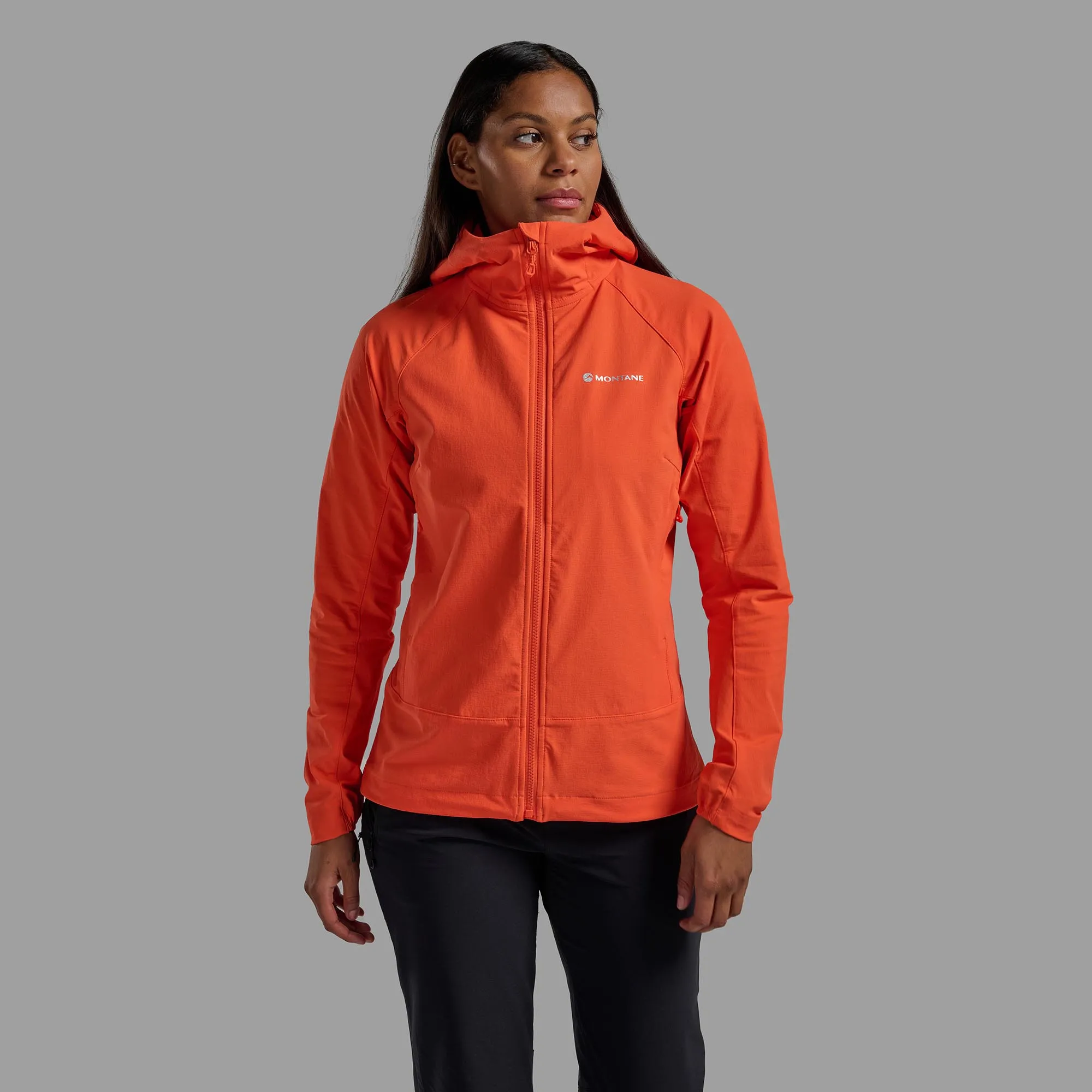 Montane Women's Tenacity Hooded Softshell Jacket Montane