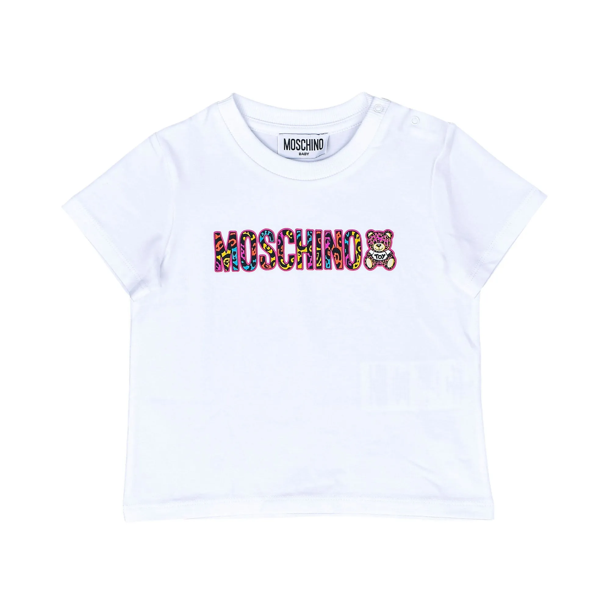 Moschino Kids Baby Girl's White T-Shirt