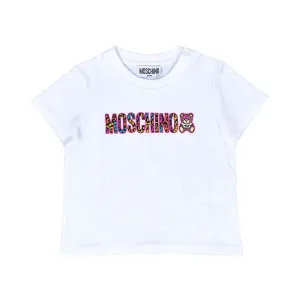 Moschino Kids Baby Girl's White T-Shirt