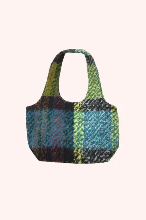 Multi Plaid Mini Bag Annasui