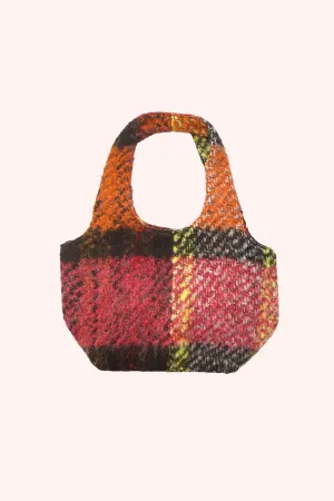 Multi Plaid Mini Bag Annasui