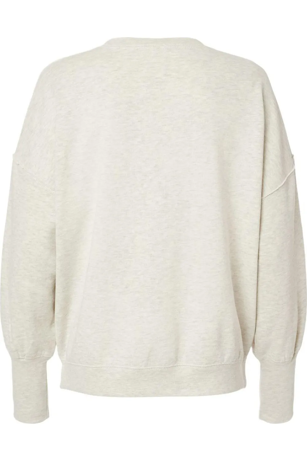 MV Sport Womens Sueded Fleece Crewneck Sweatshirt