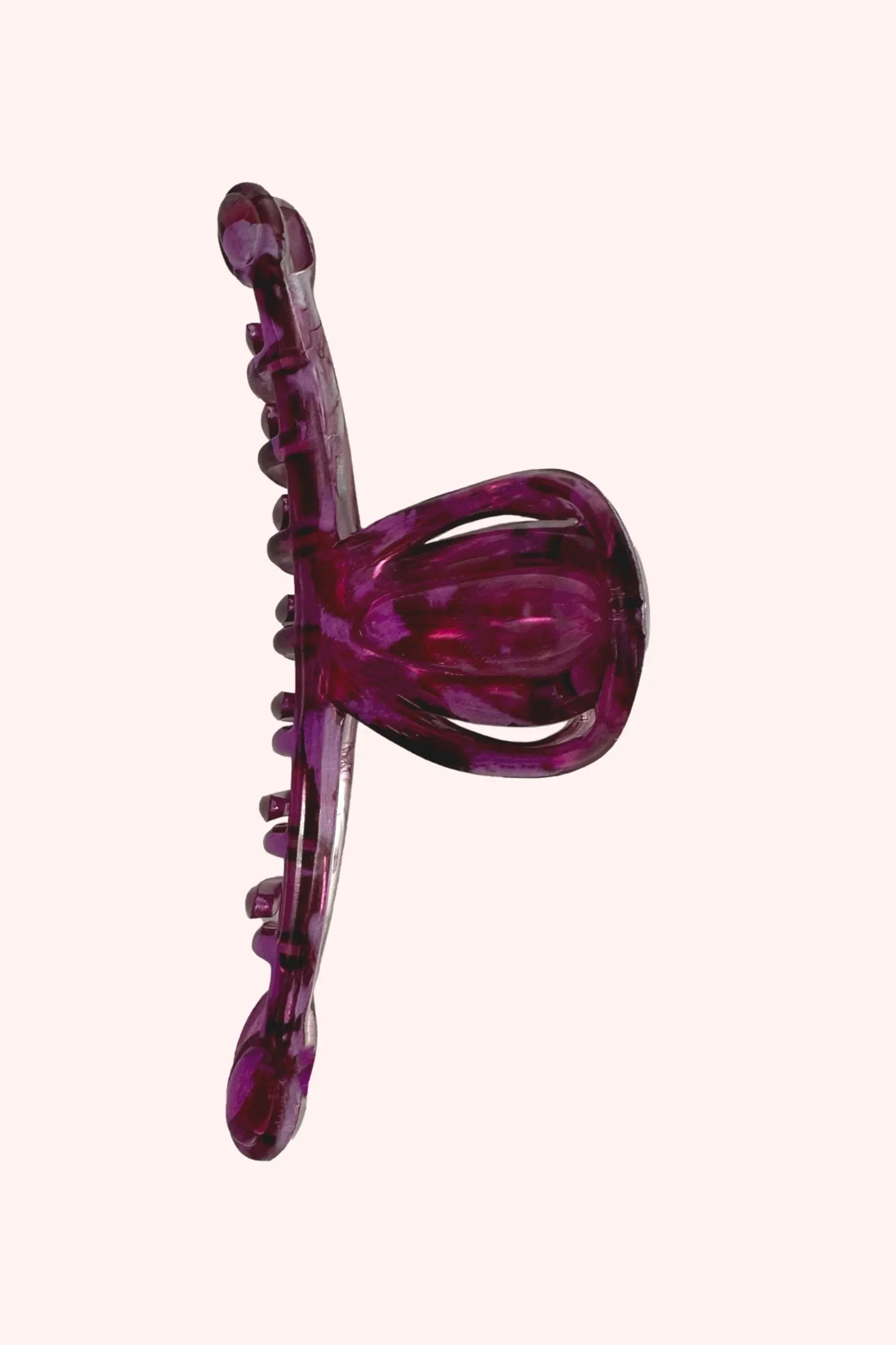 Mystical Seas French Jaw Clip Purple Annasui