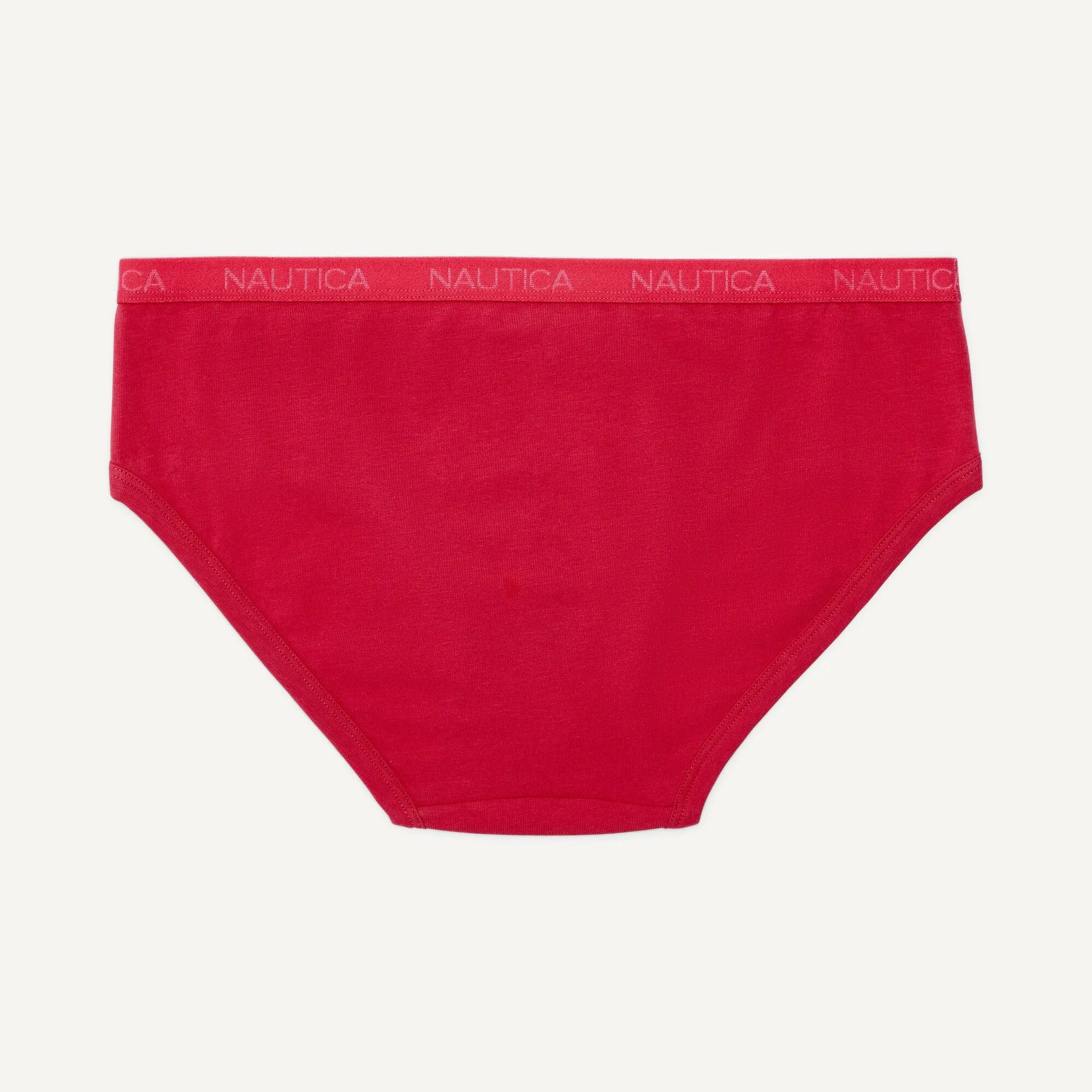 Nautica Womens Logo Hipster Brief, 5-Pack