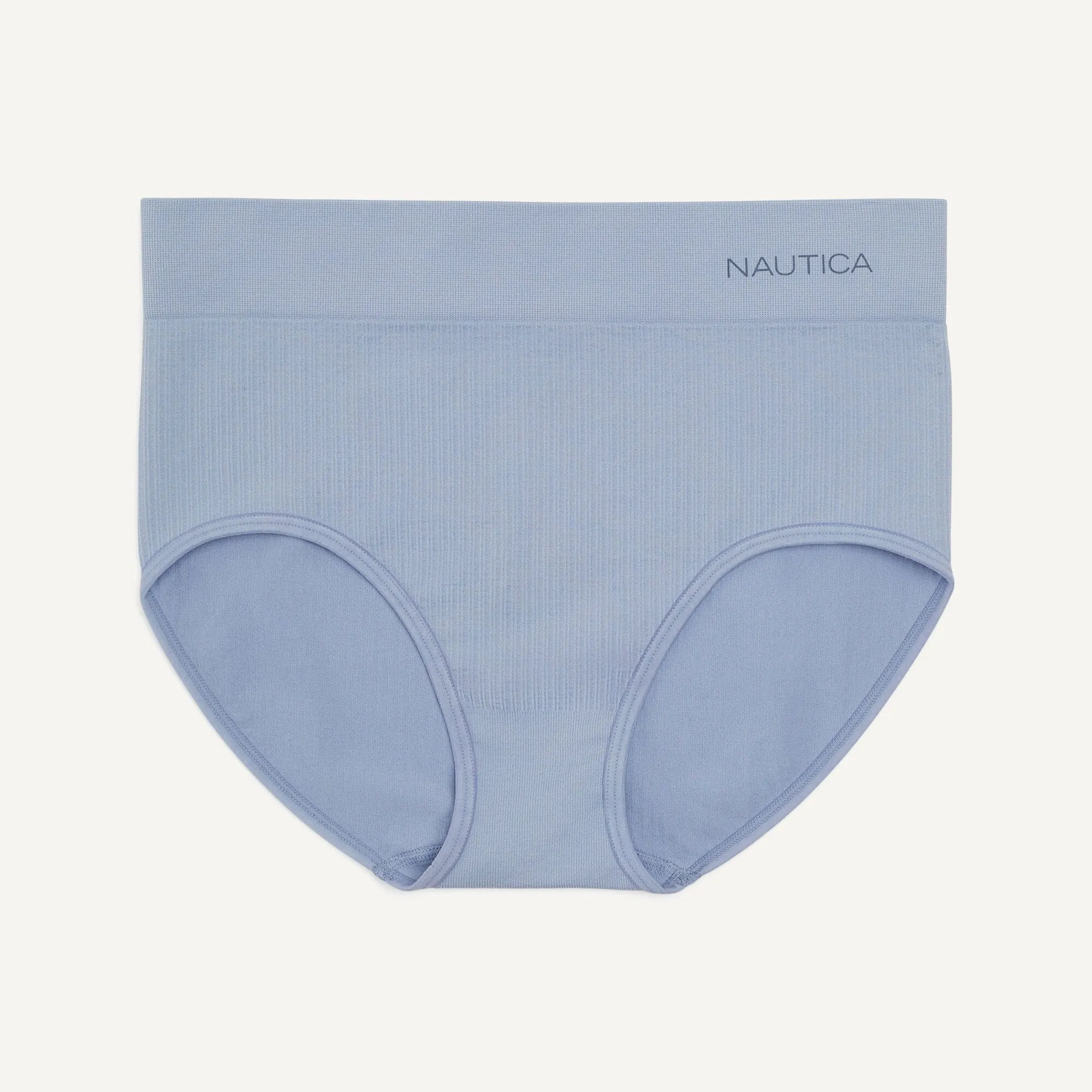 Nautica Womens Ribbed Seamless Brief, 5-Pack