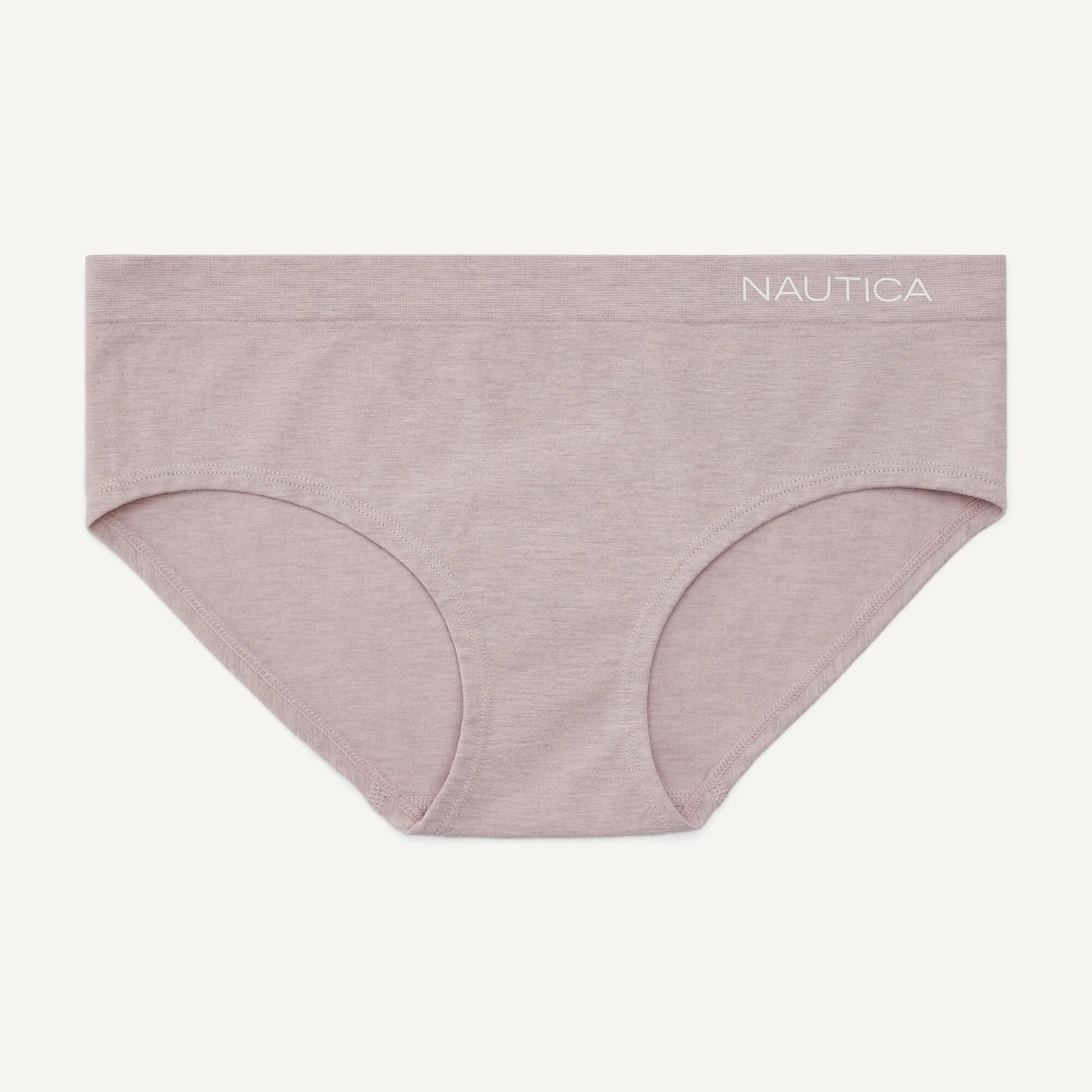 Nautica Womens Seamless Heather Hipster Brief, 5-Pack