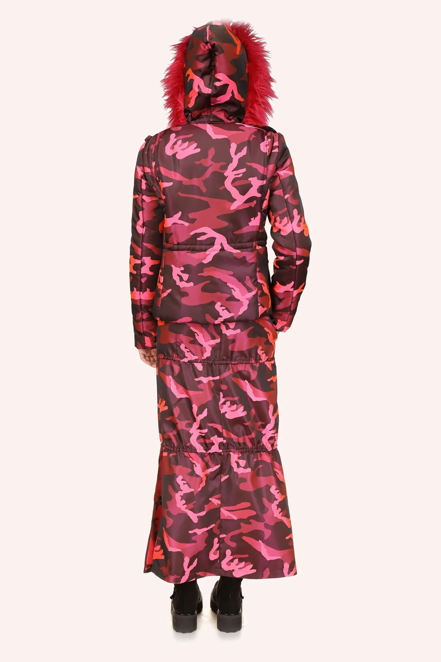 Neon Camouflage Jacket Annasui