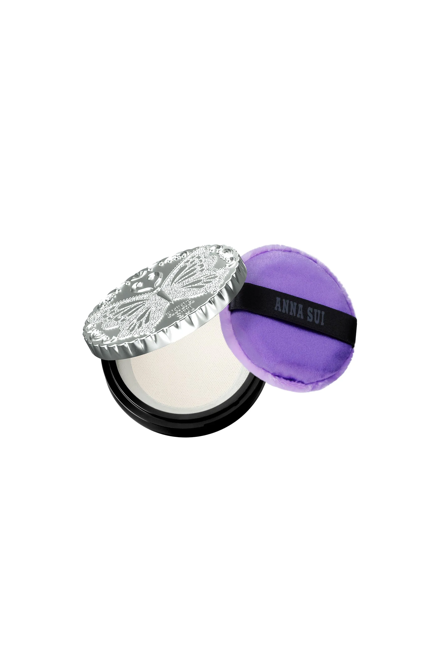New: Anna Sui Brightening Loose Face Powder Mini Compact Set Annasui