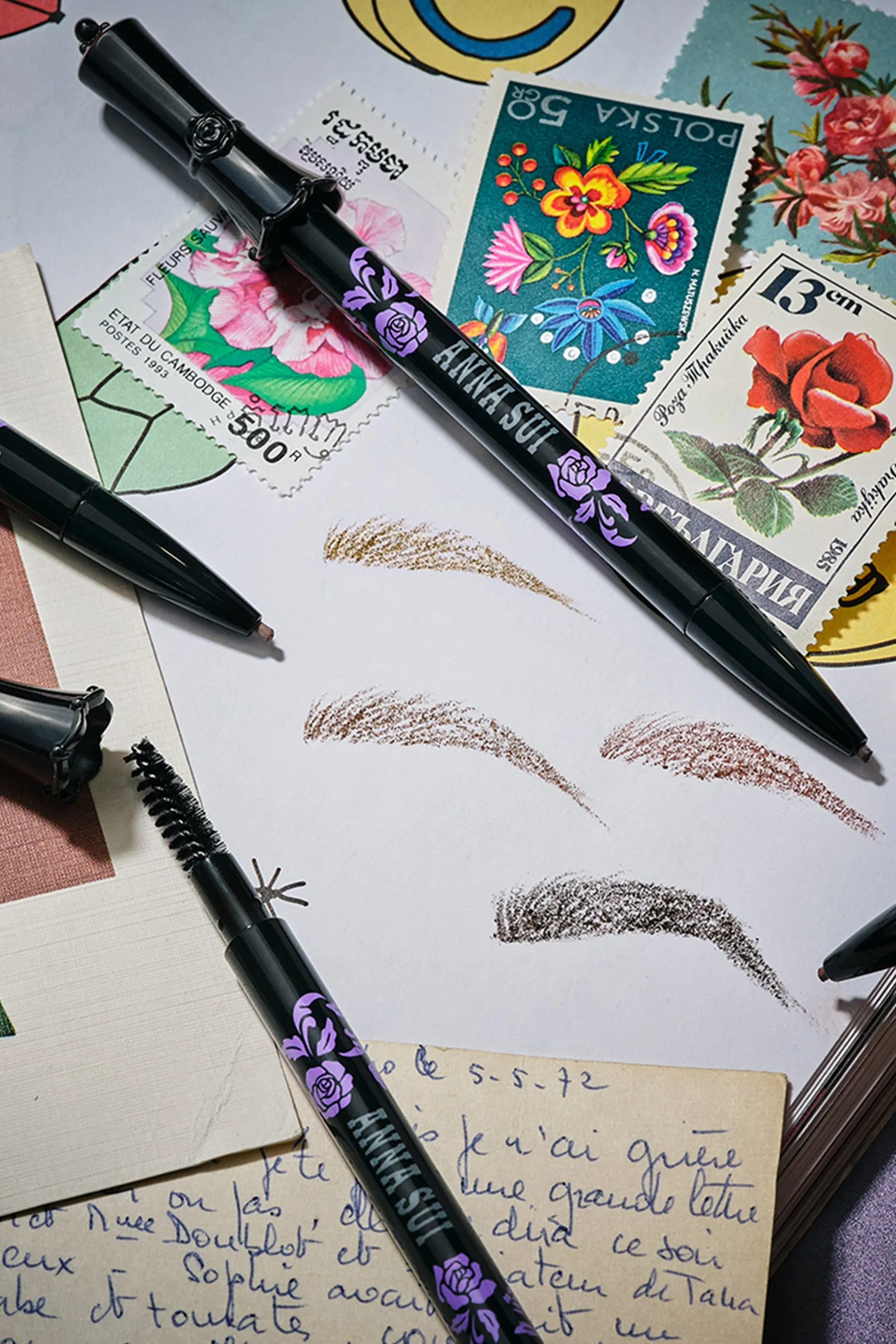 New: Anna Sui Eyebrow Pencil Set Annasui