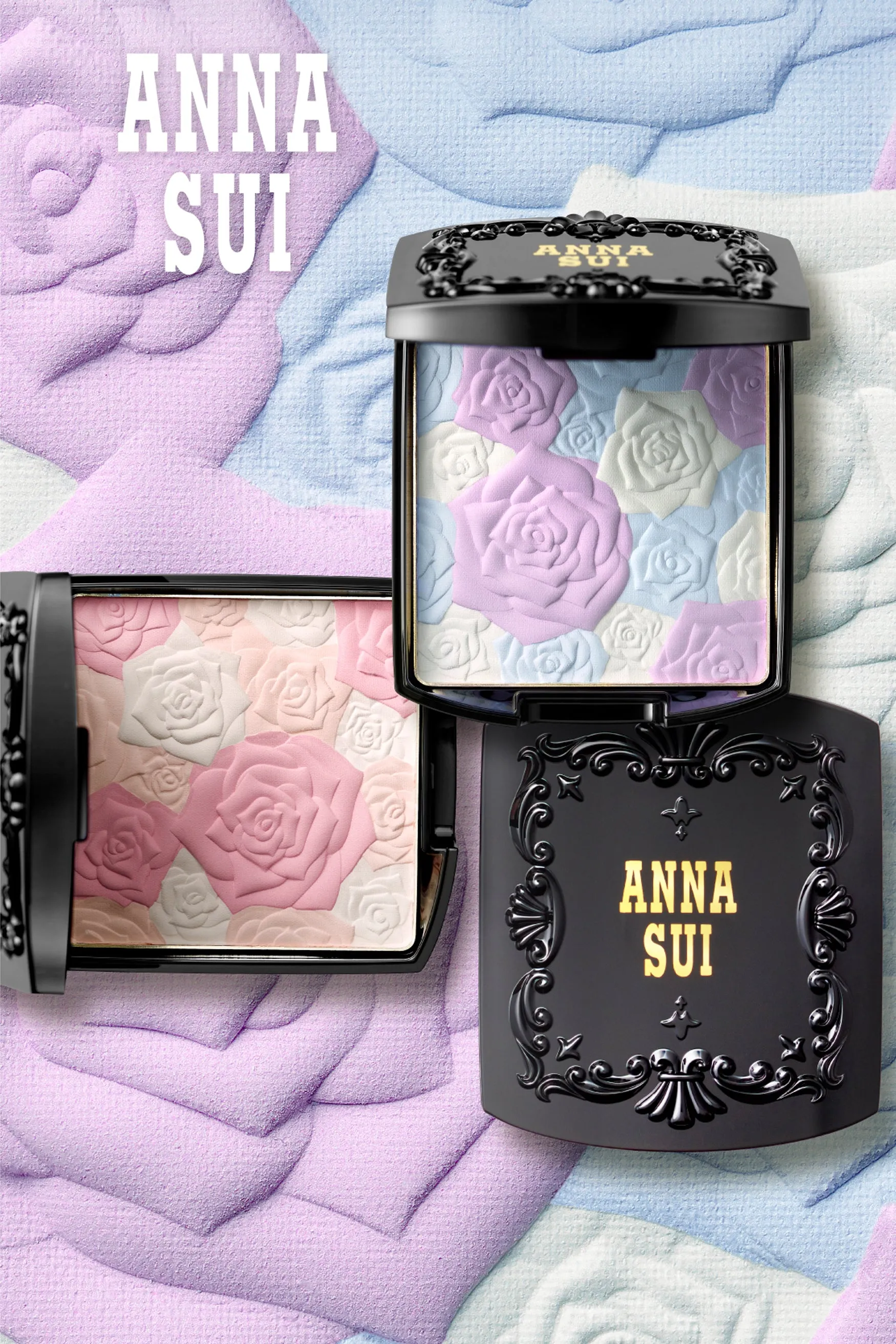 New: Anna Sui Rose Pressed Powder Annasui