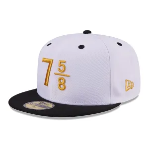 New Era 59FIFTY Day 7 5/8 White 59FIFTY Fitted Cap Billy J