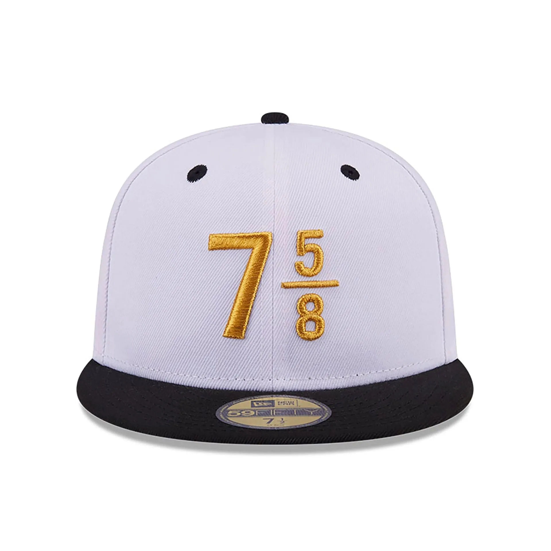New Era 59FIFTY Day 7 5/8 White 59FIFTY Fitted Cap Billy J