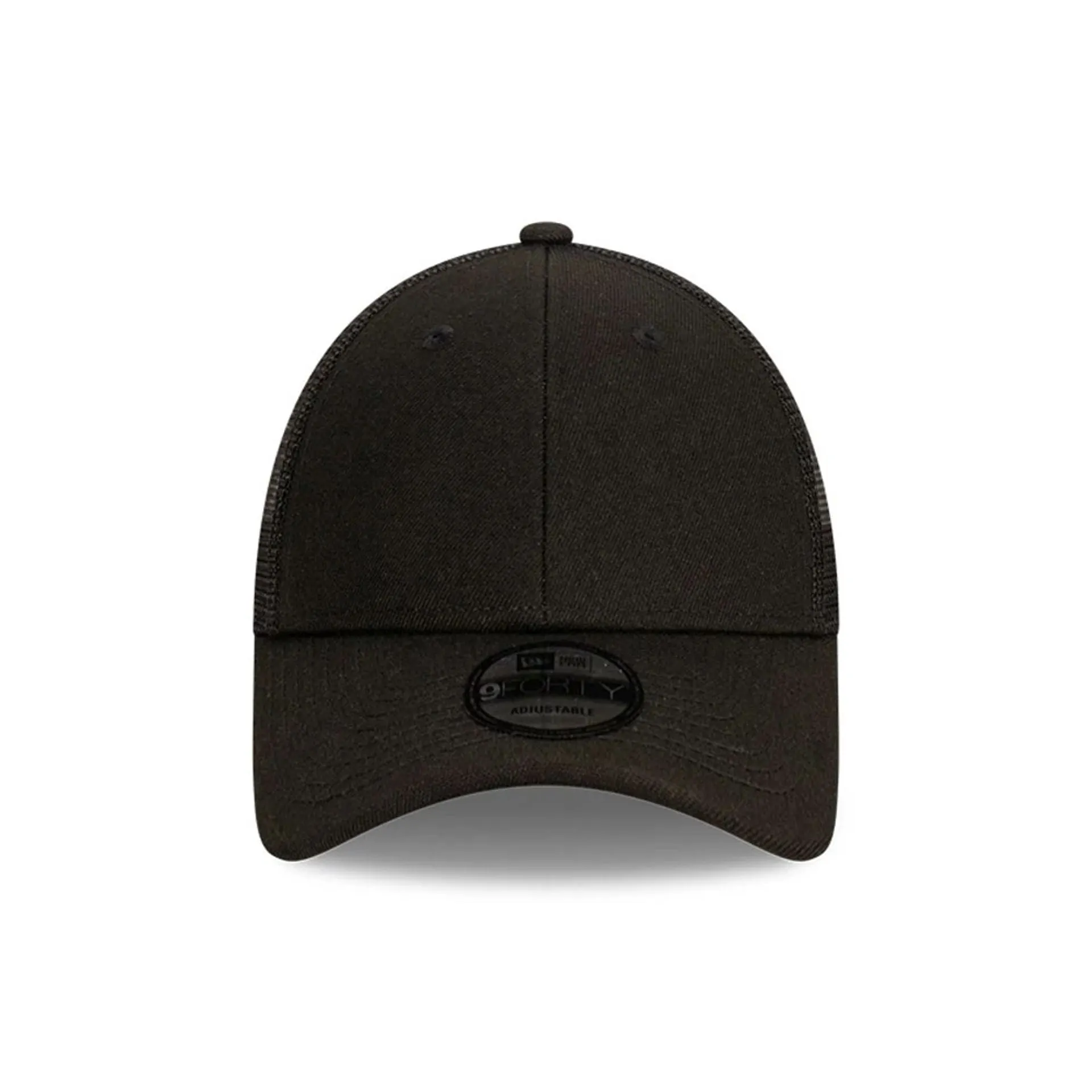 New Era Blank Black 9FORTY Trucker Cap Billy J