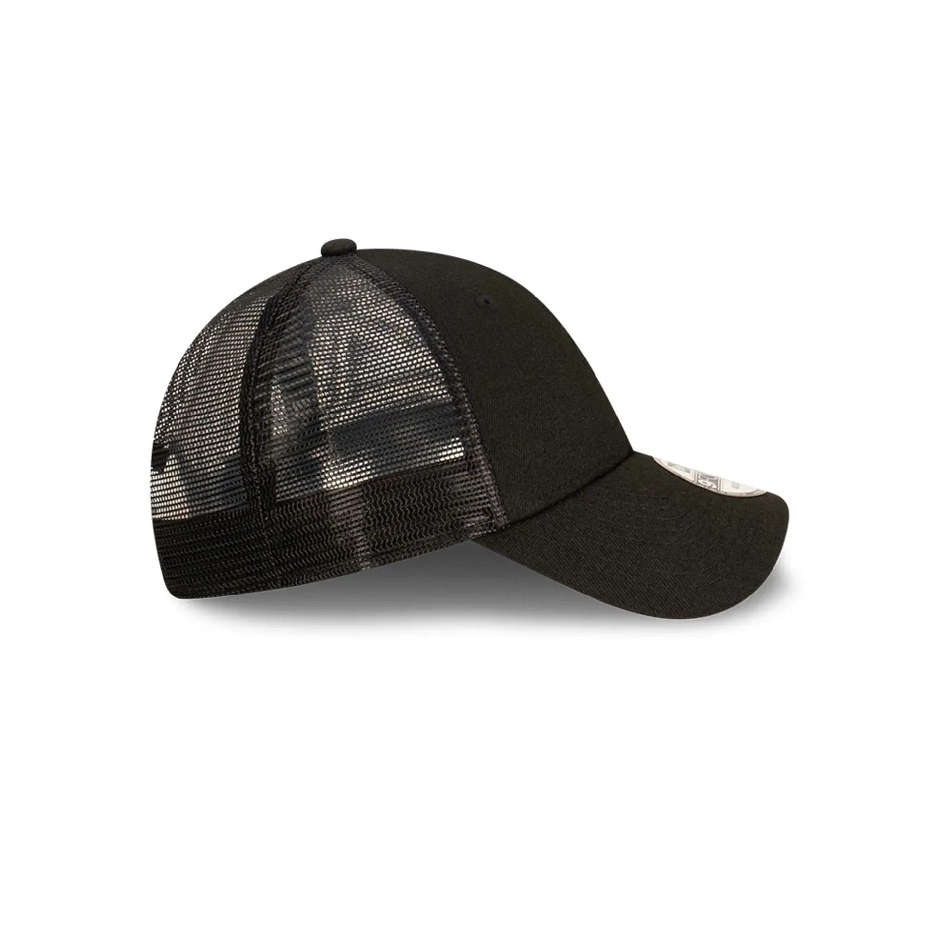 New Era Blank Black 9FORTY Trucker Cap Billy J