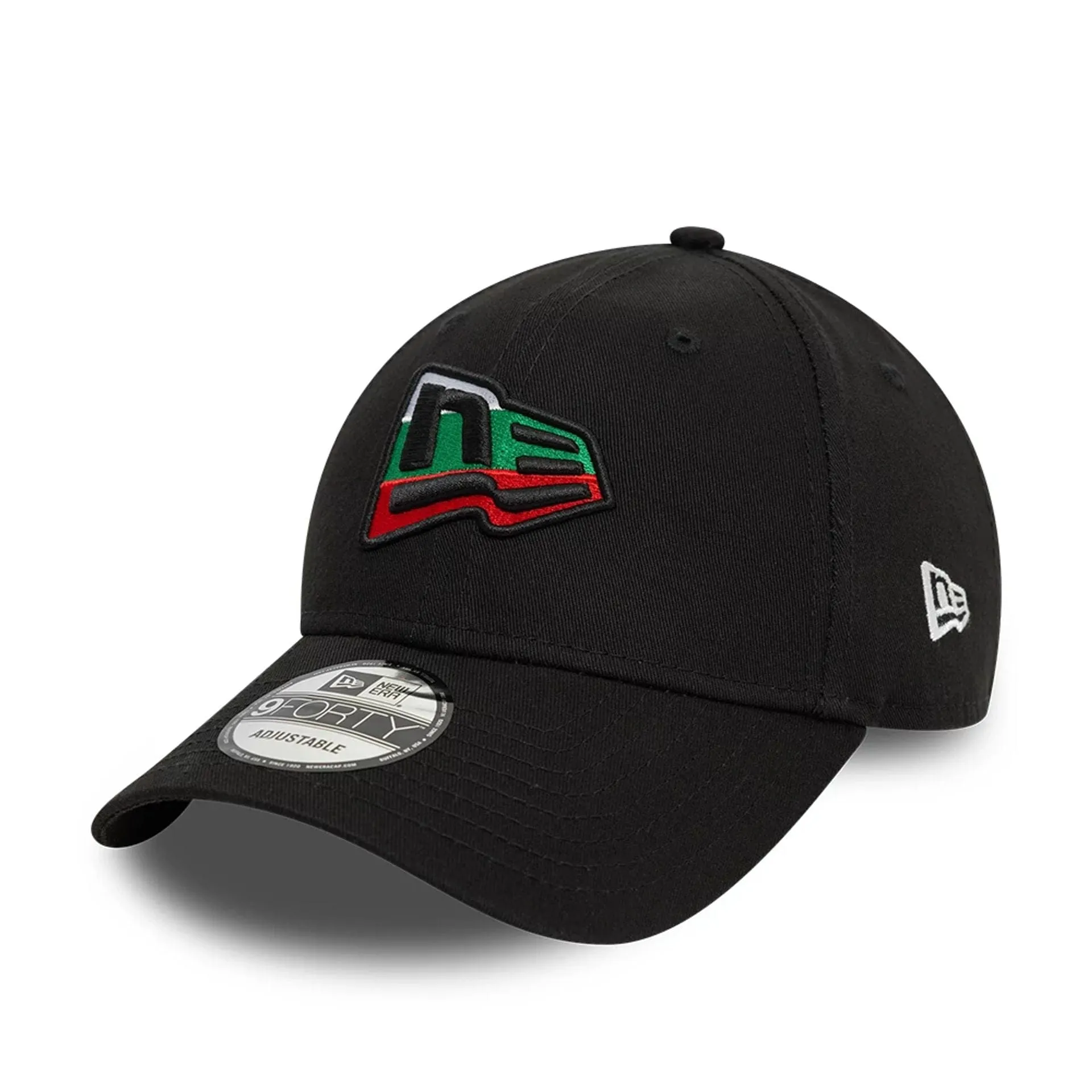 New Era Bulgarian Country Flag Infill Black 9FORTY Adjustable Cap Billy J