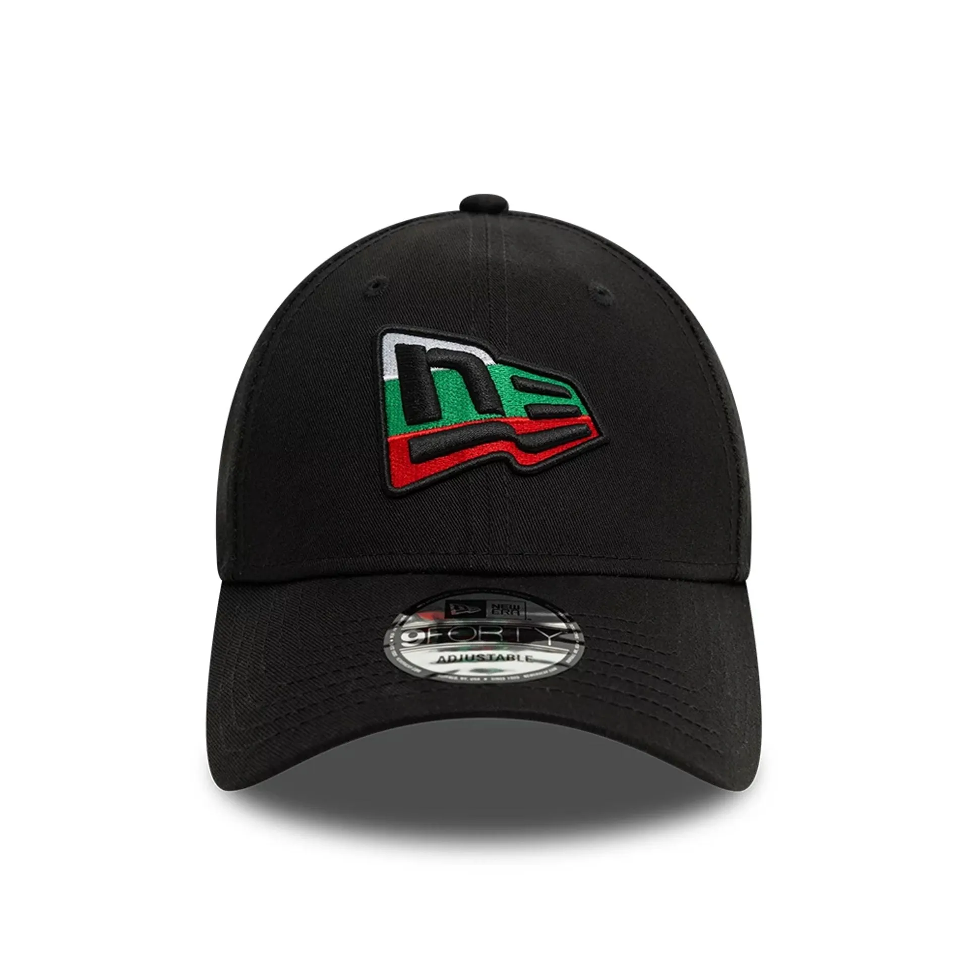 New Era Bulgarian Country Flag Infill Black 9FORTY Adjustable Cap Billy J