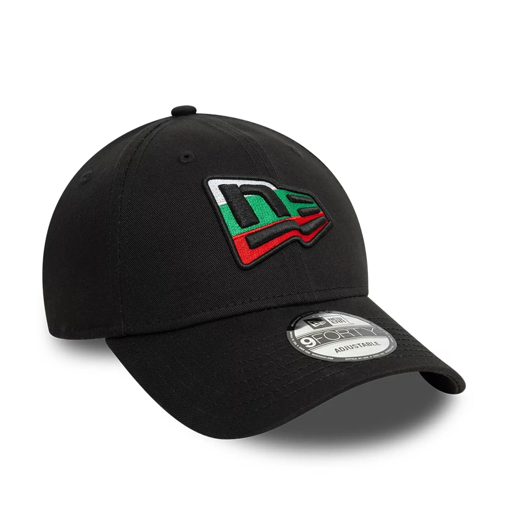 New Era Bulgarian Country Flag Infill Black 9FORTY Adjustable Cap Billy J