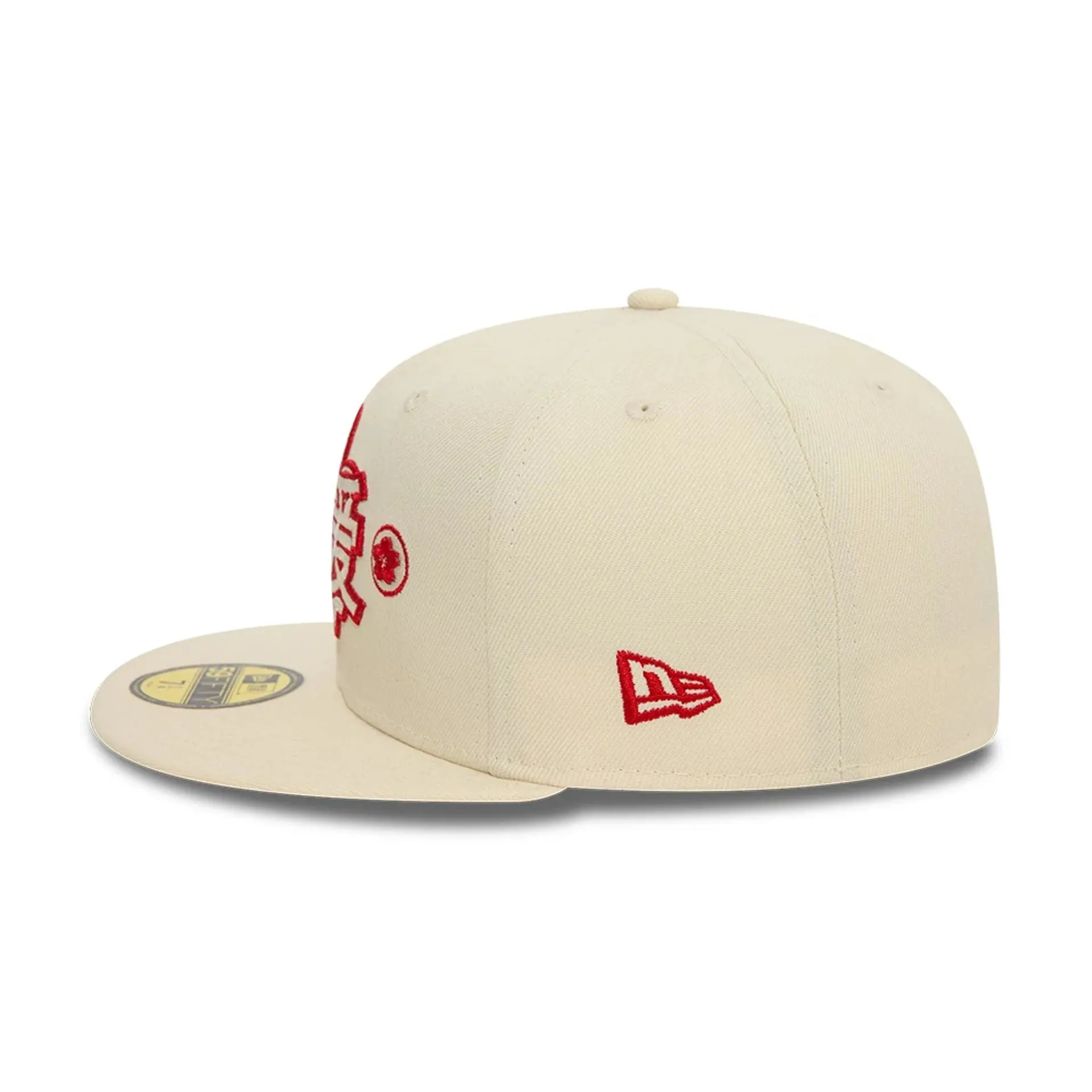 New Era Cherry Blossom Cute Light Beige 59FIFTY Fitted Cap Billy J