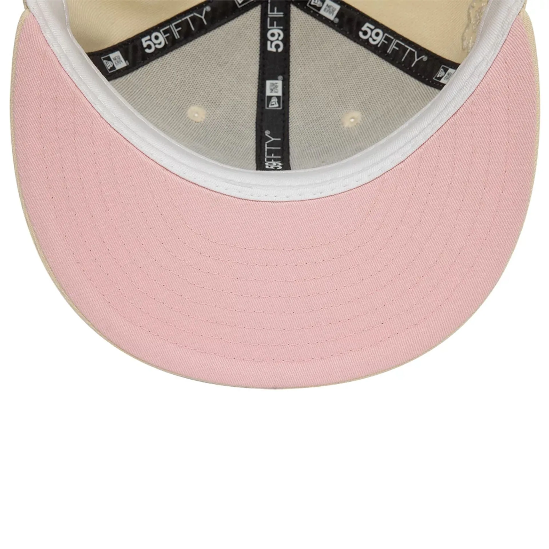 New Era Cherry Blossom Cute Light Beige 59FIFTY Fitted Cap Billy J