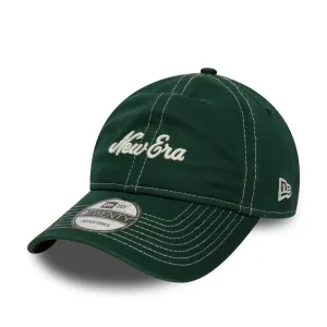 New Era Contrast Stitch Dark Green 9TWENTY Adjustable Cap Billy J