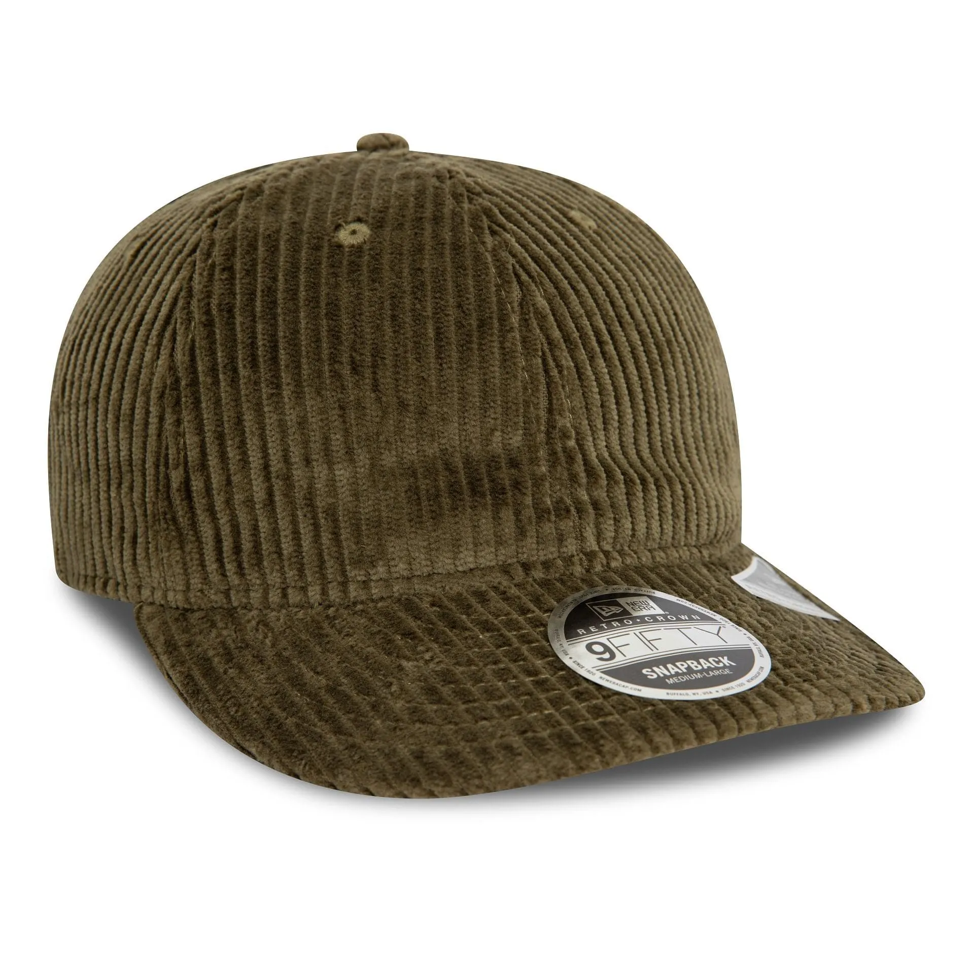 New Era Cord Khaki 9FIFTY Retro Crown Cap Billy J