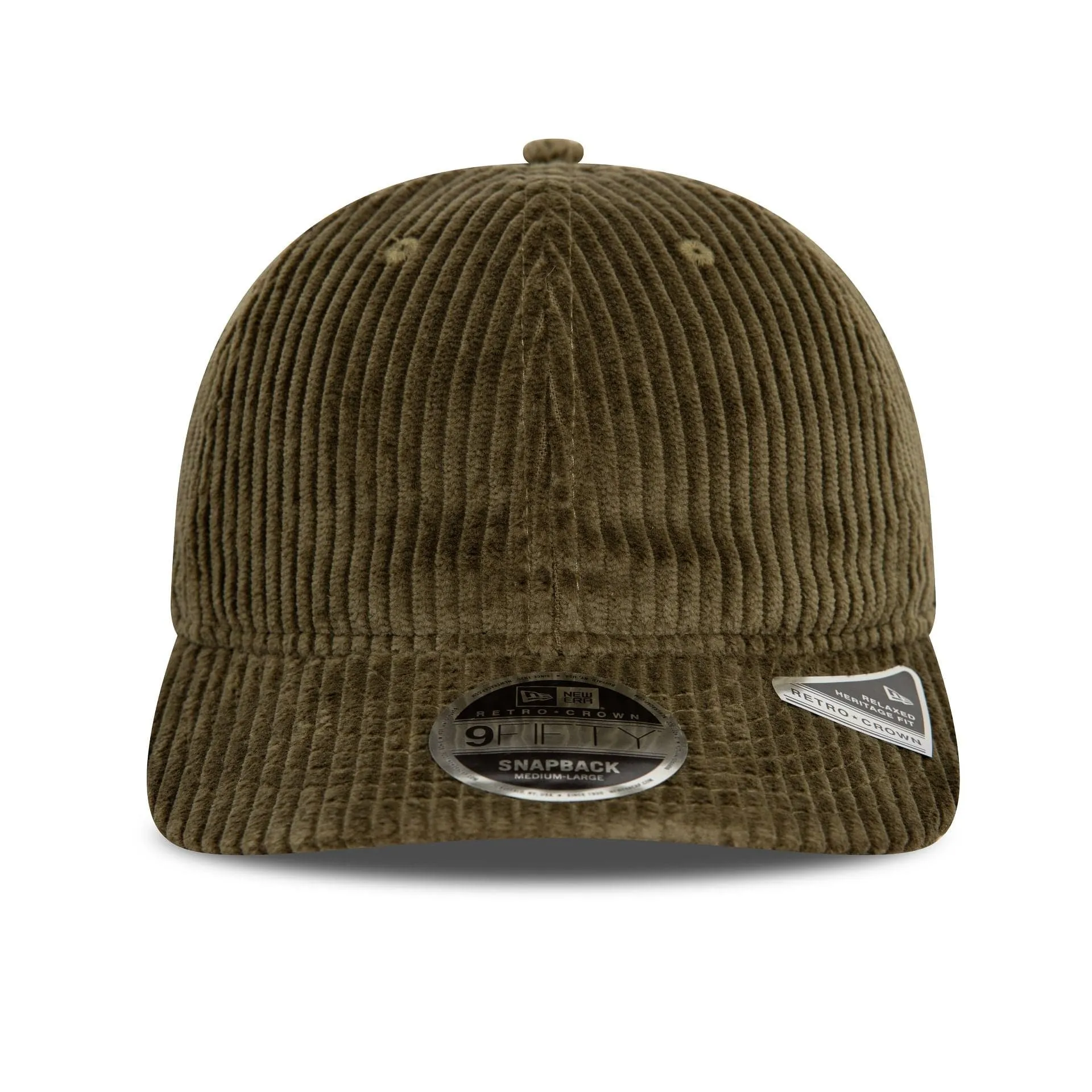 New Era Cord Khaki 9FIFTY Retro Crown Cap Billy J