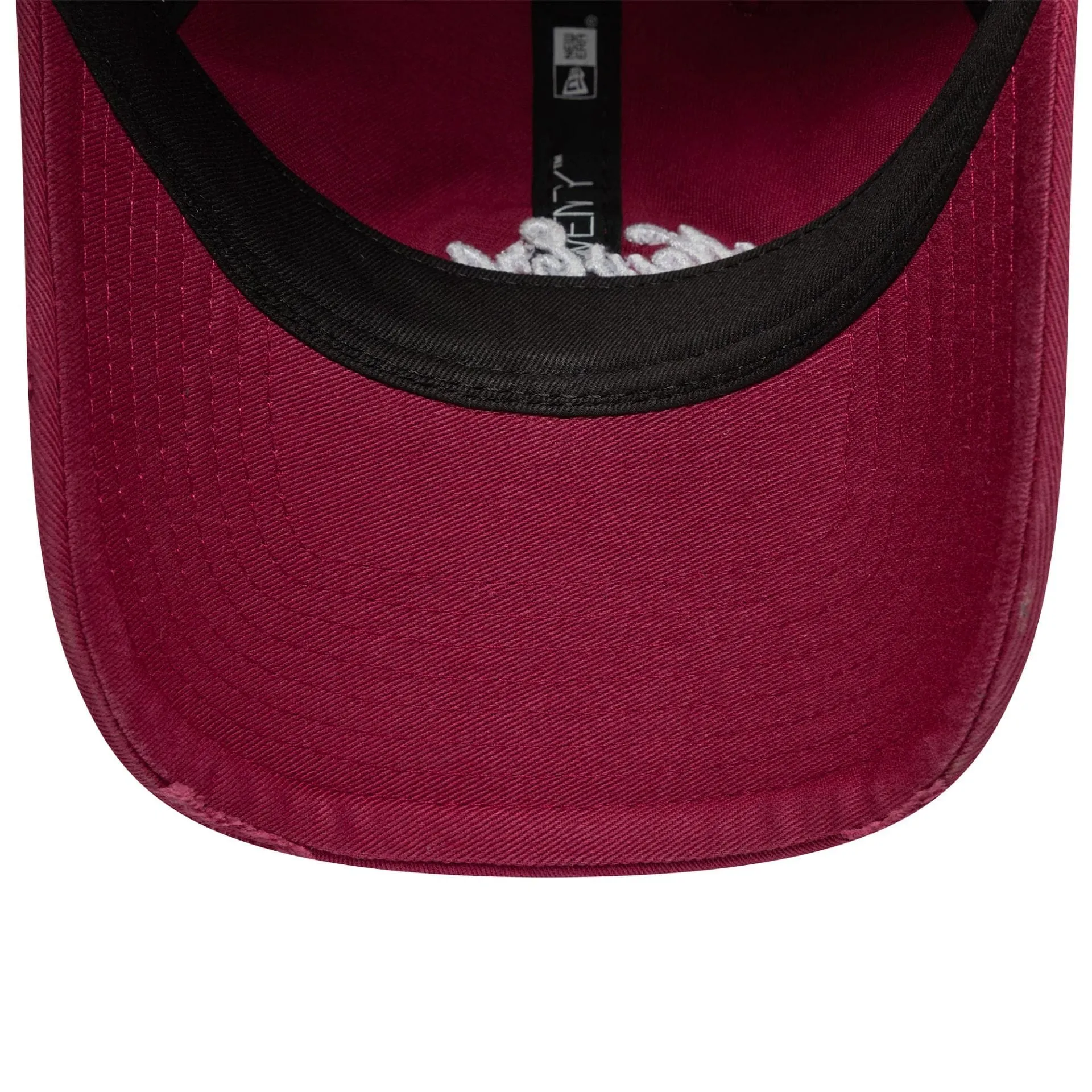 New Era Distressed Dark Red 9TWENTY Adjustable Cap Billy J