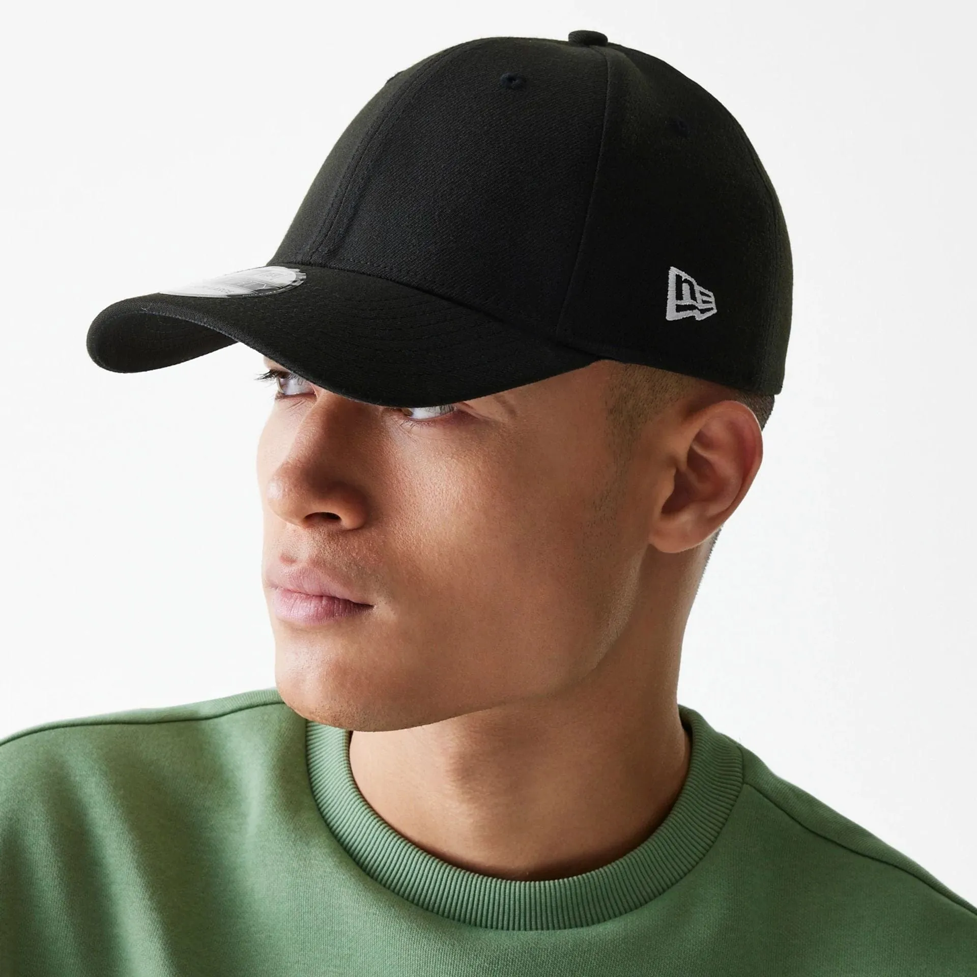 New Era Flag Black 39THIRTY Cap Billy J