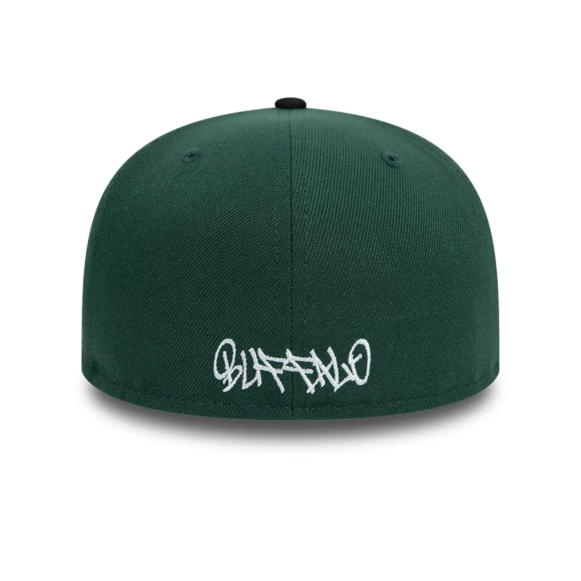 New Era Front Script Dark Green 59FIFTY Fitted Cap Billy J