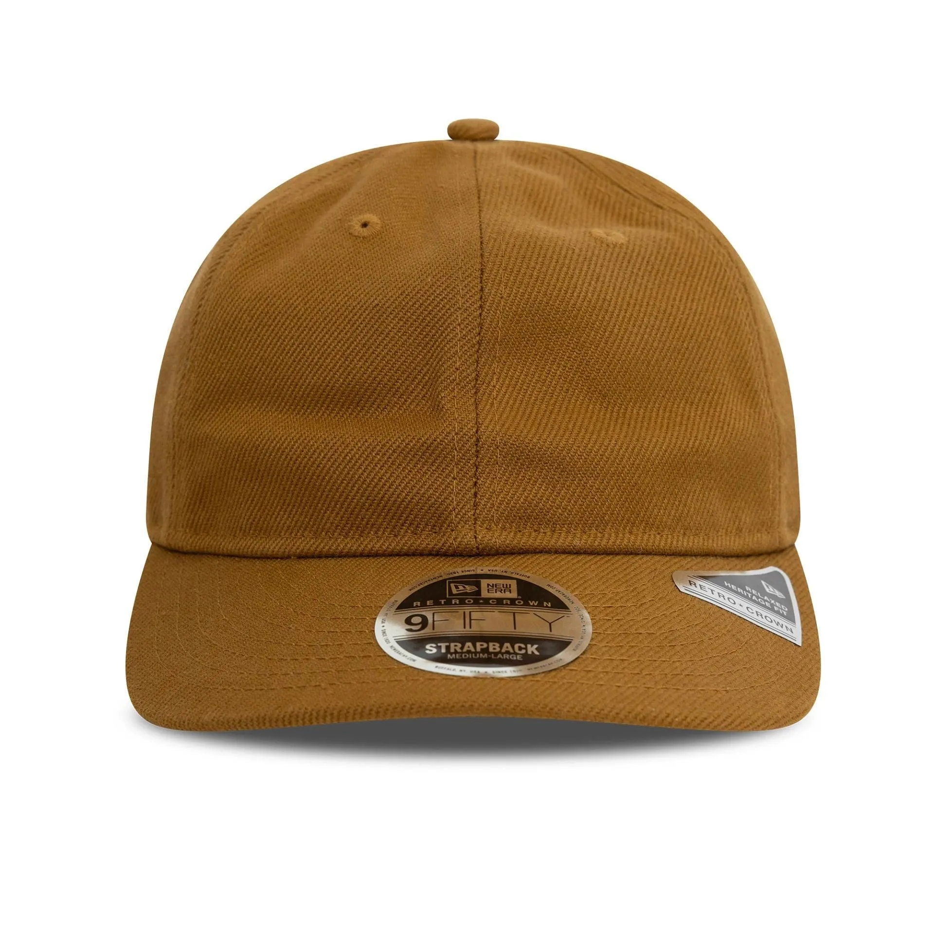 New Era Heavy Twill Beige 9FIFTY Retro Crown Cap Billy J