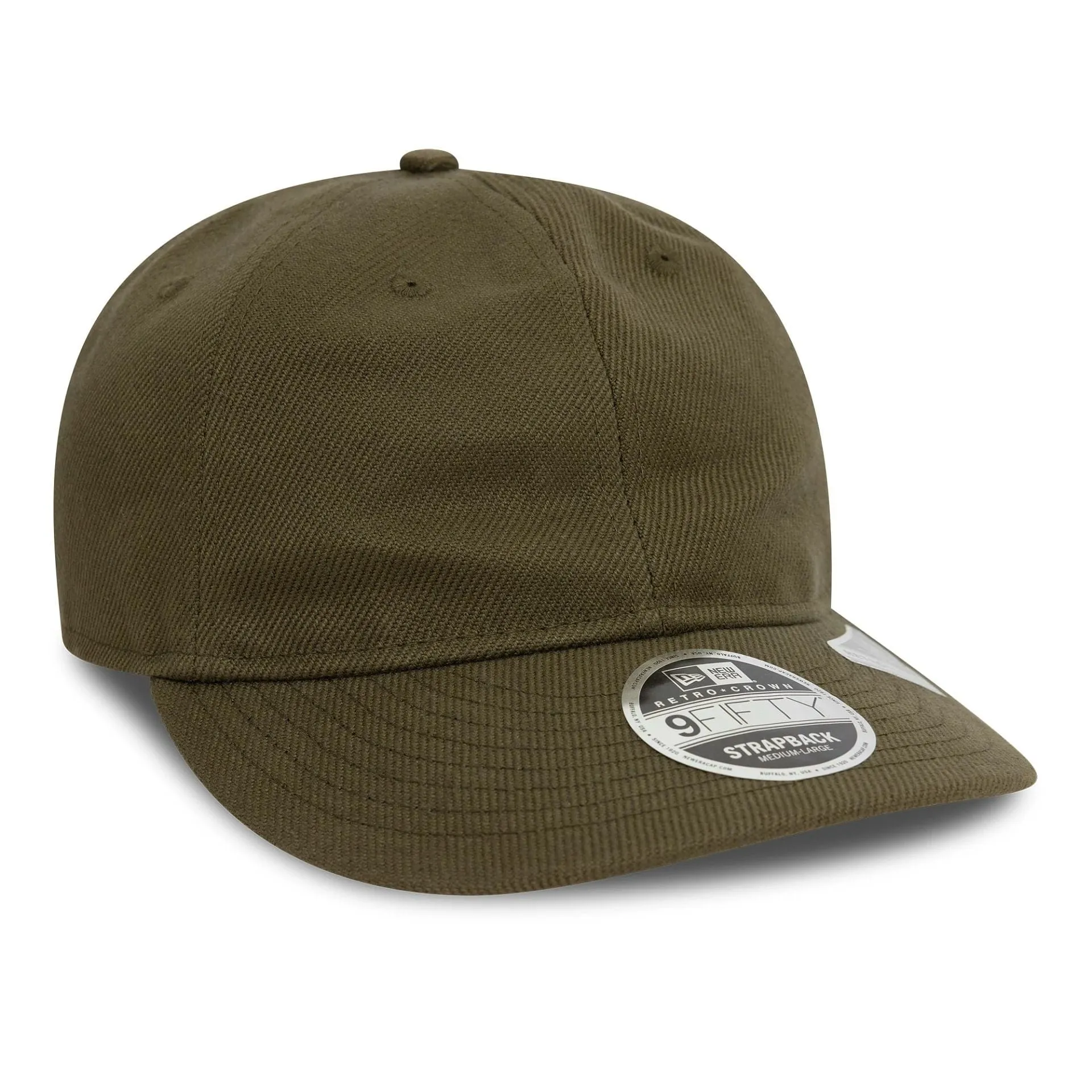 New Era Heavy Twill Khaki 9FIFTY Retro Crown Cap Billy J