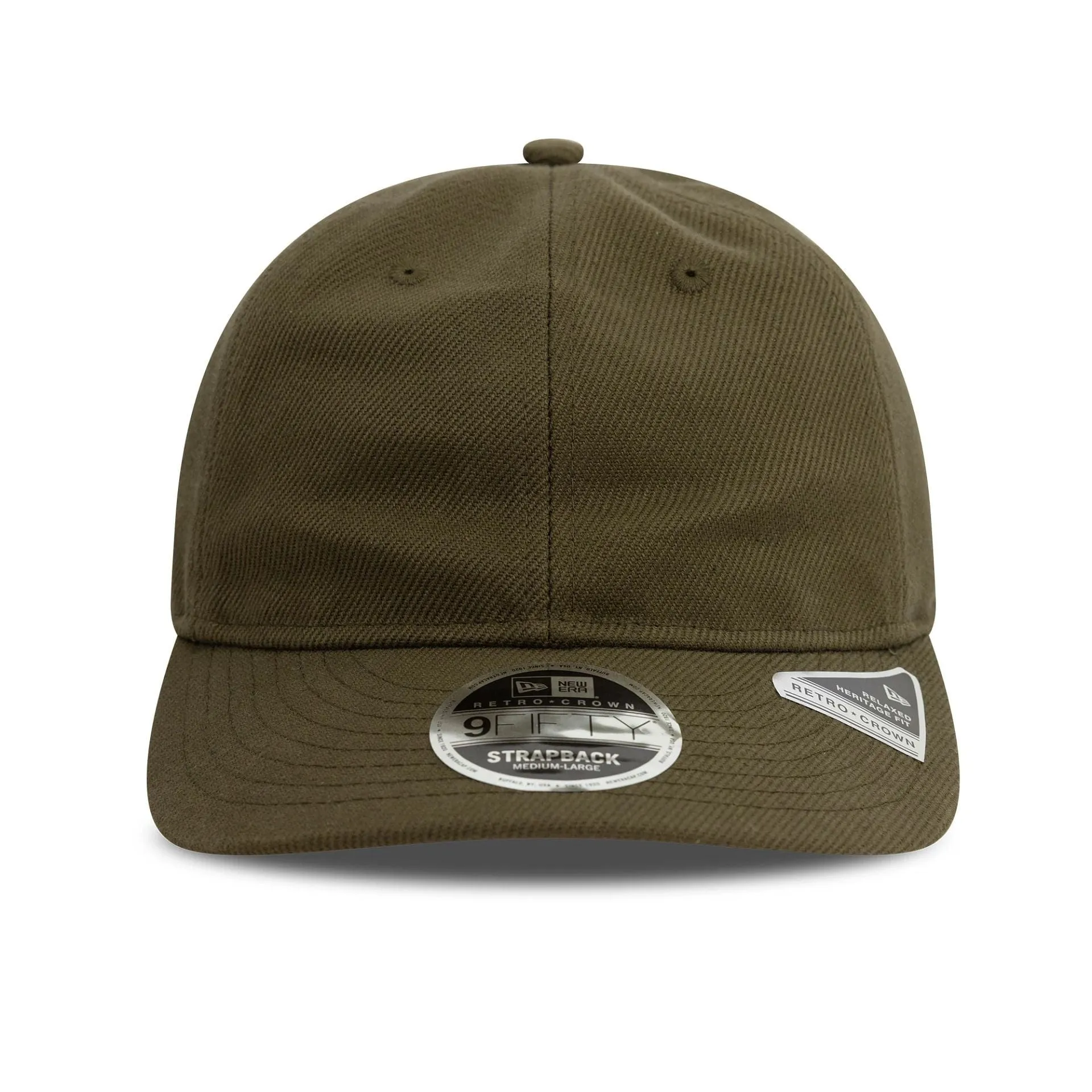 New Era Heavy Twill Khaki 9FIFTY Retro Crown Cap Billy J