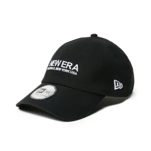 New Era Japan The Origin Strap Logo Black Casual Classic Adjustable Cap Billy J
