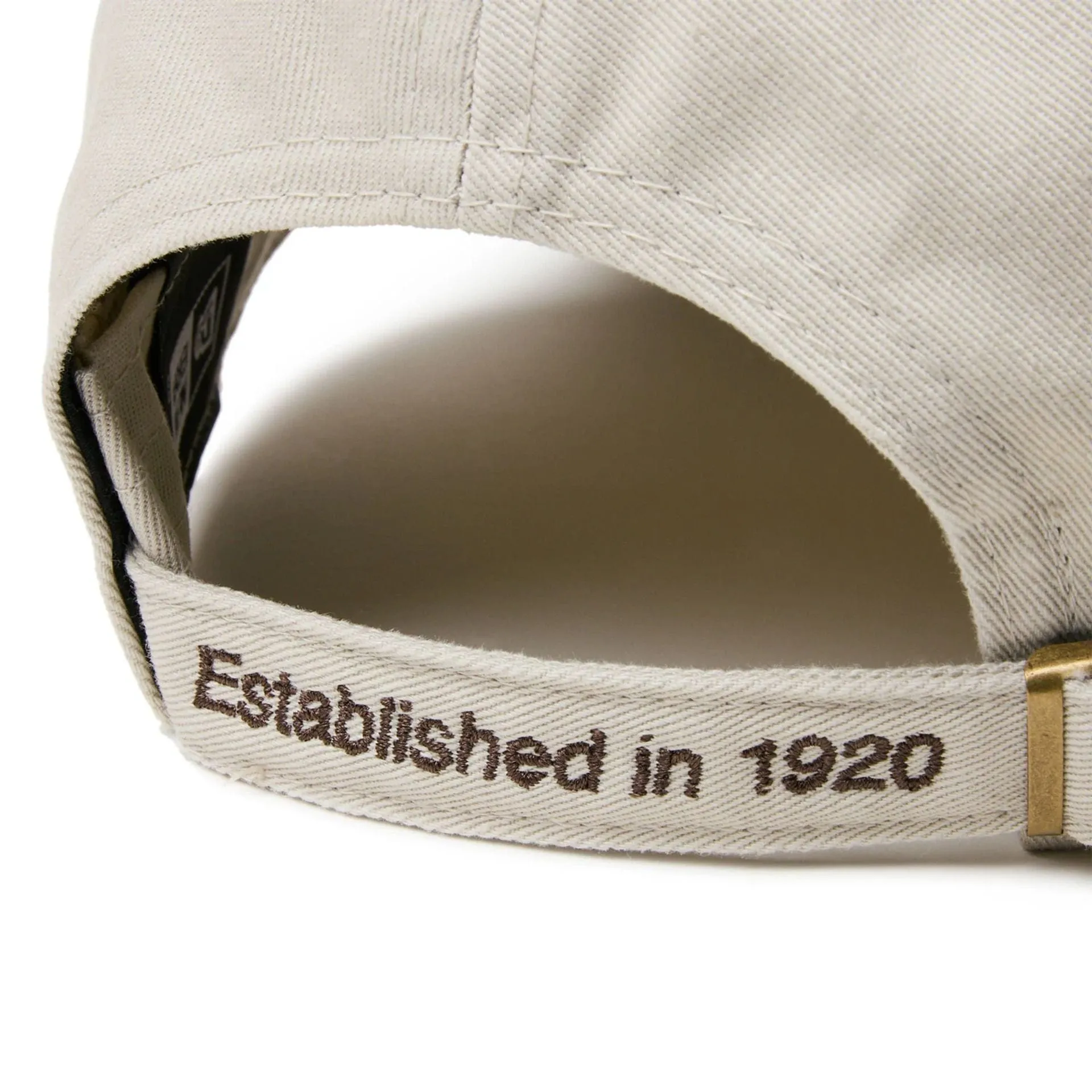 New Era Japan The Origin Strap Logo Light Beige Casual Classic Adjustable Cap Billy J