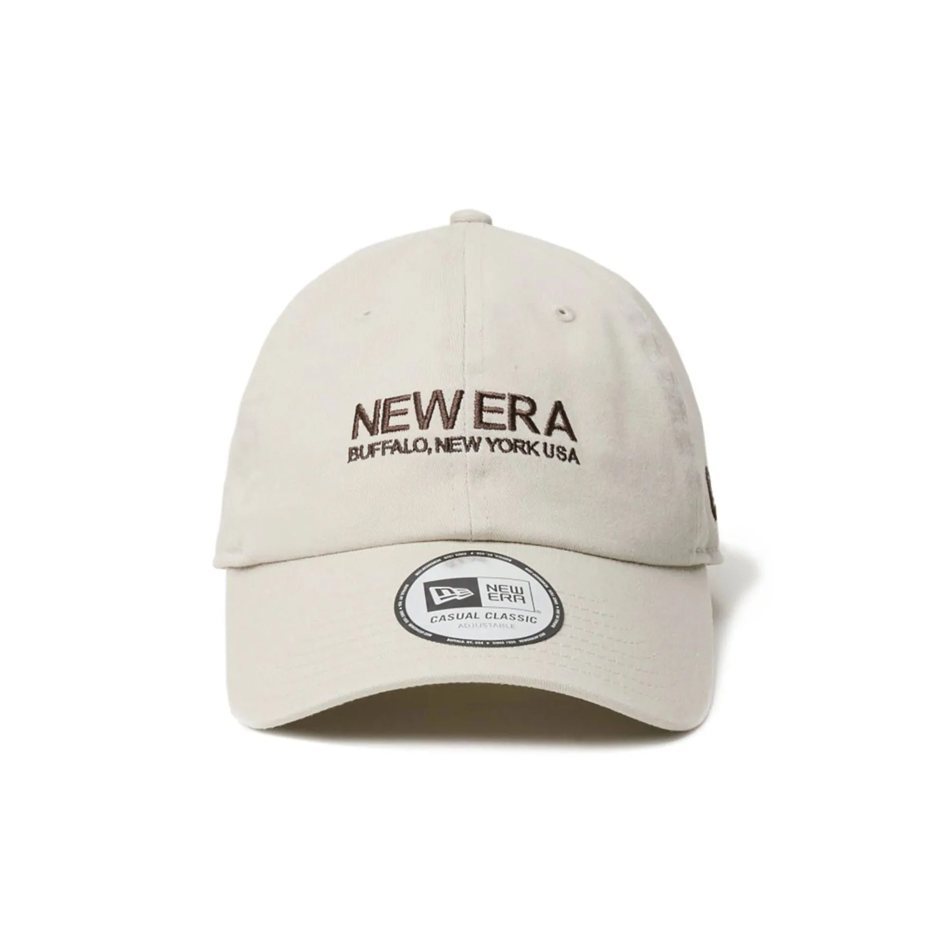 New Era Japan The Origin Strap Logo Light Beige Casual Classic Adjustable Cap Billy J